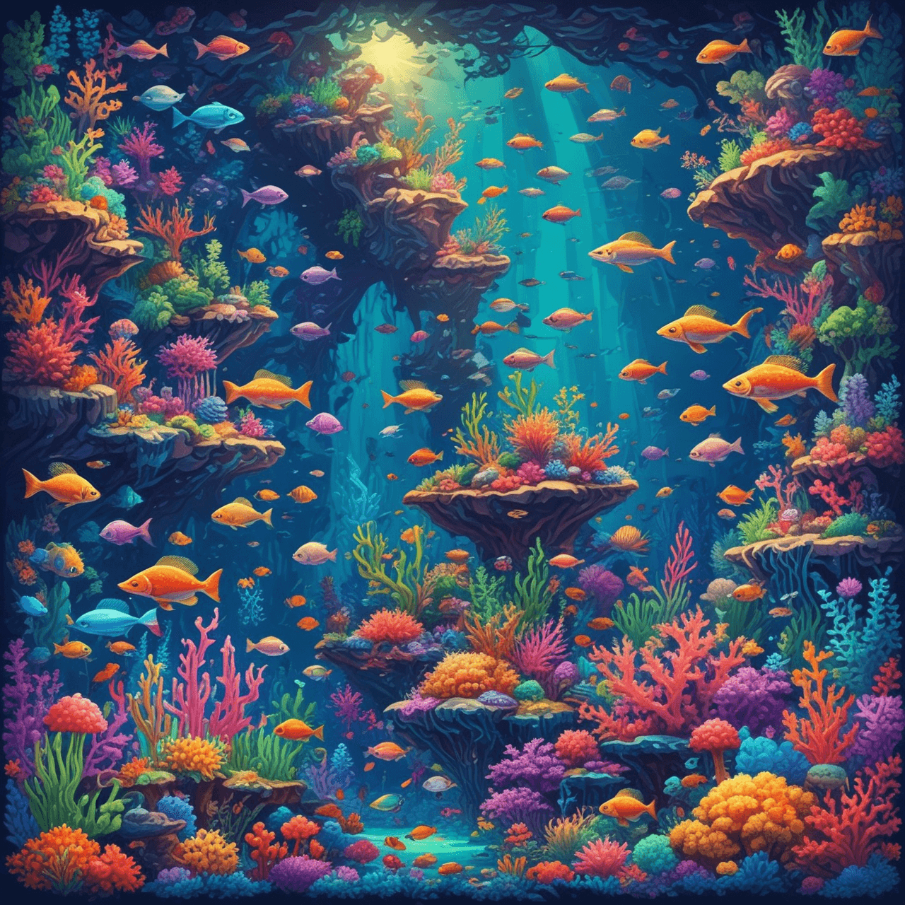 Ocean Quiz Odyssey: Enzymes & Ecosystems game banner