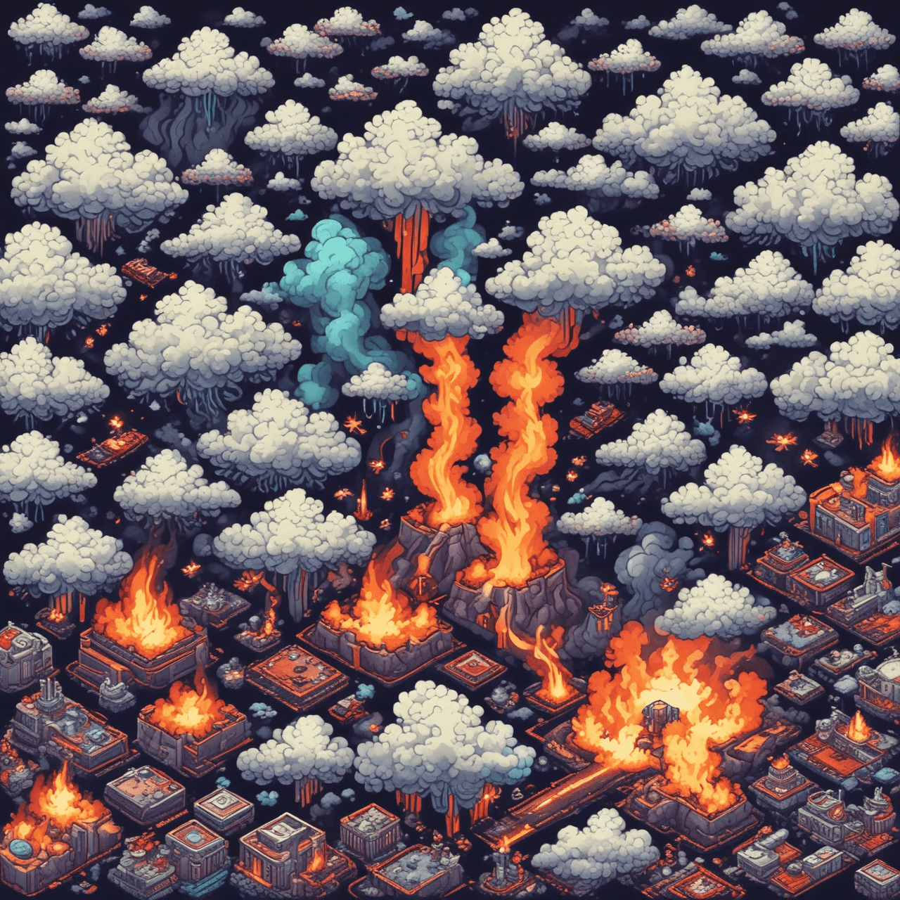 WWII & Cold War Cloud Bridge game banner