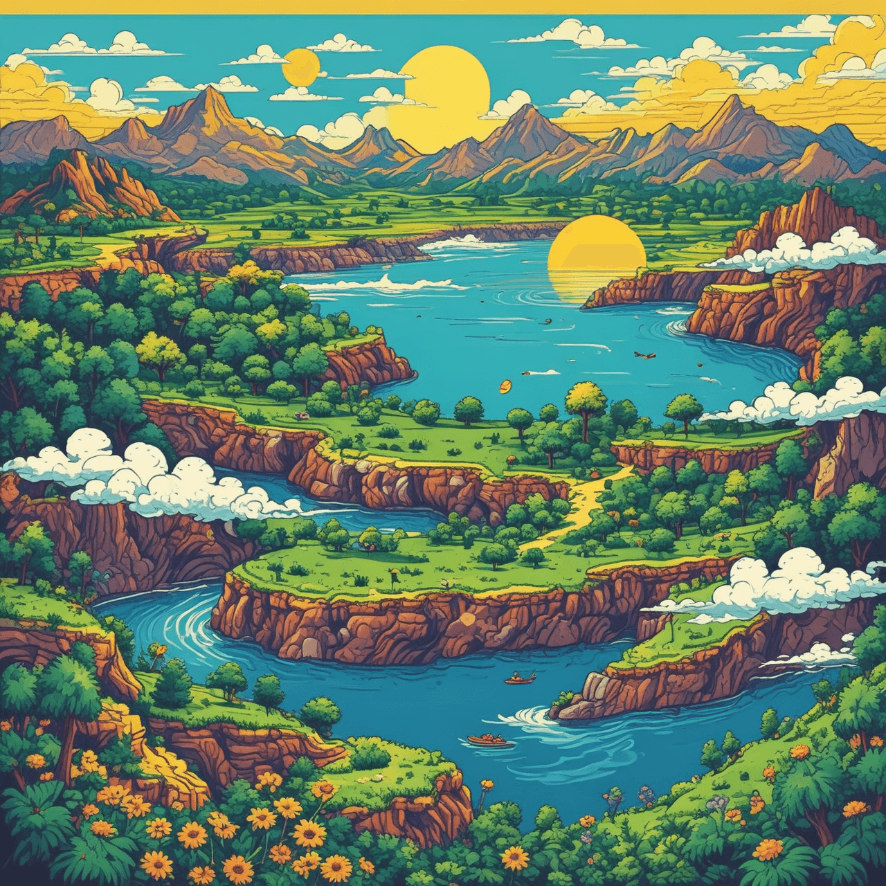 Water Cycle Jump game banner