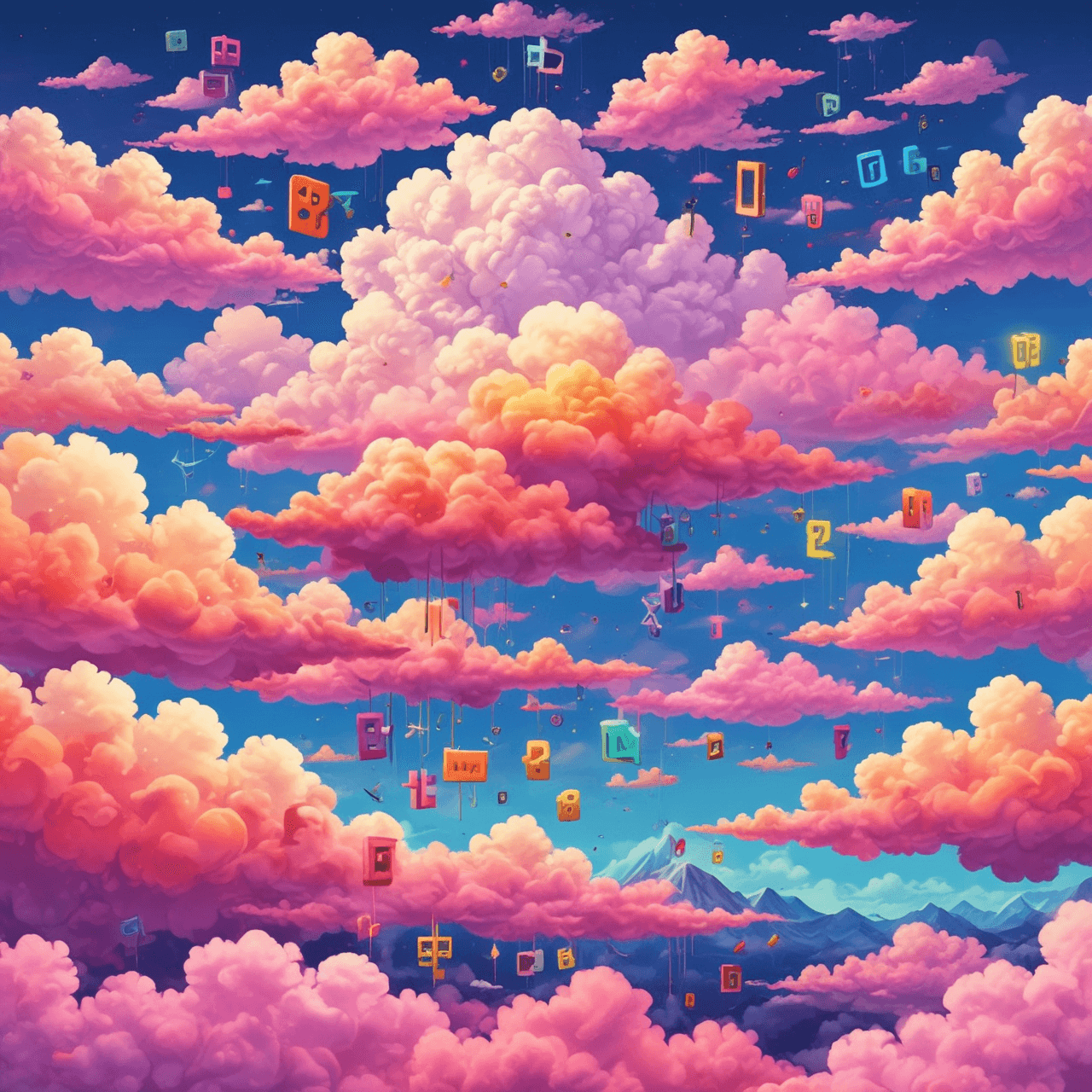 Multiplication Cloud Quest game banner