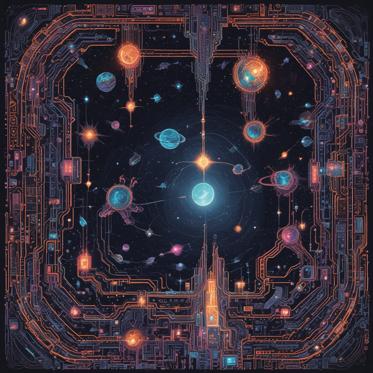 Linear Algebra Space Jump game banner