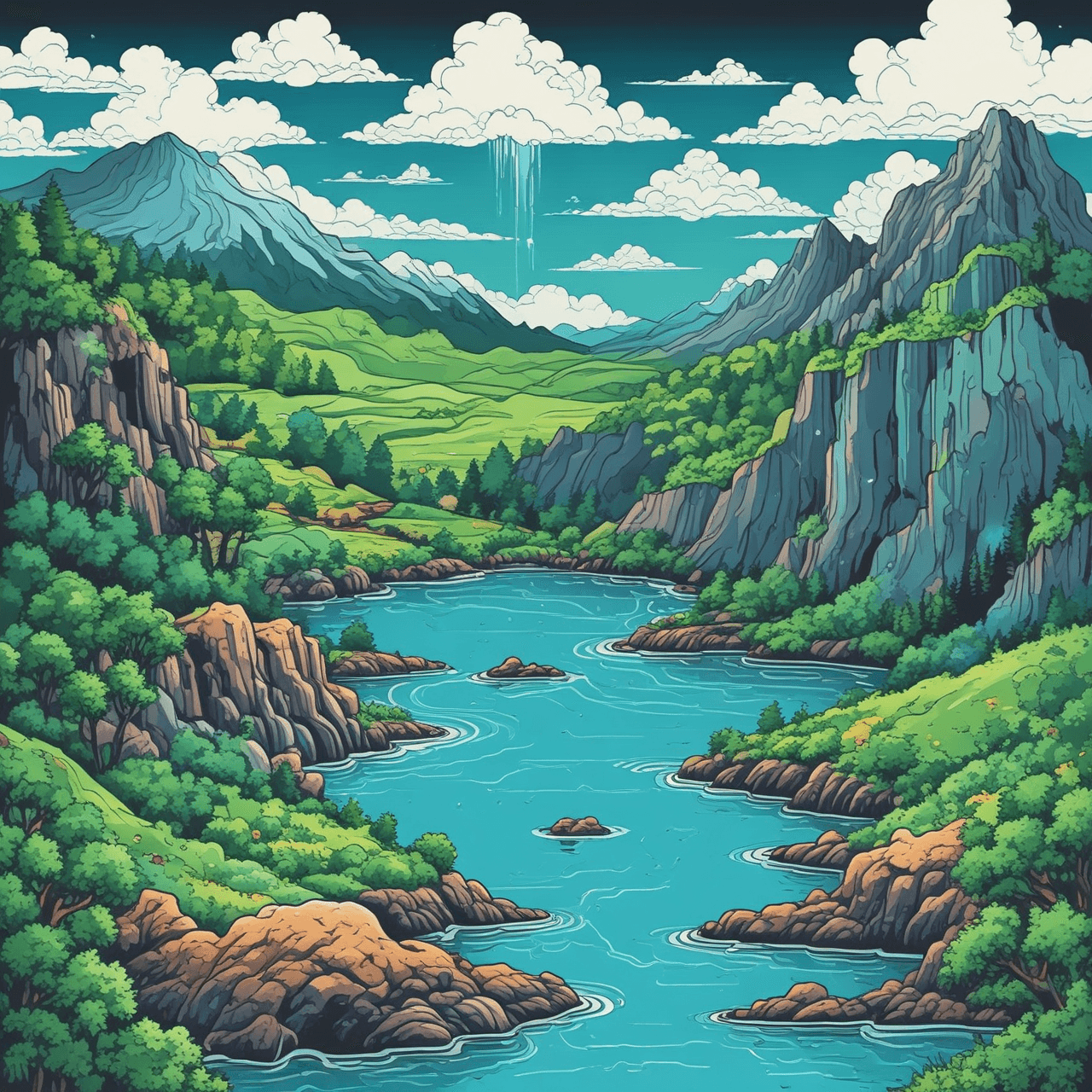 Droplet's Water Cycle Journey game banner