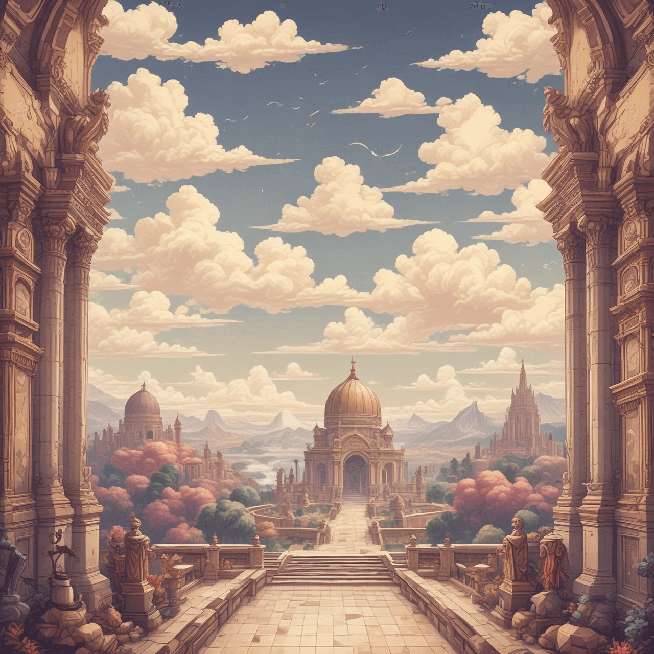 Renaissance Cloud Quest game banner