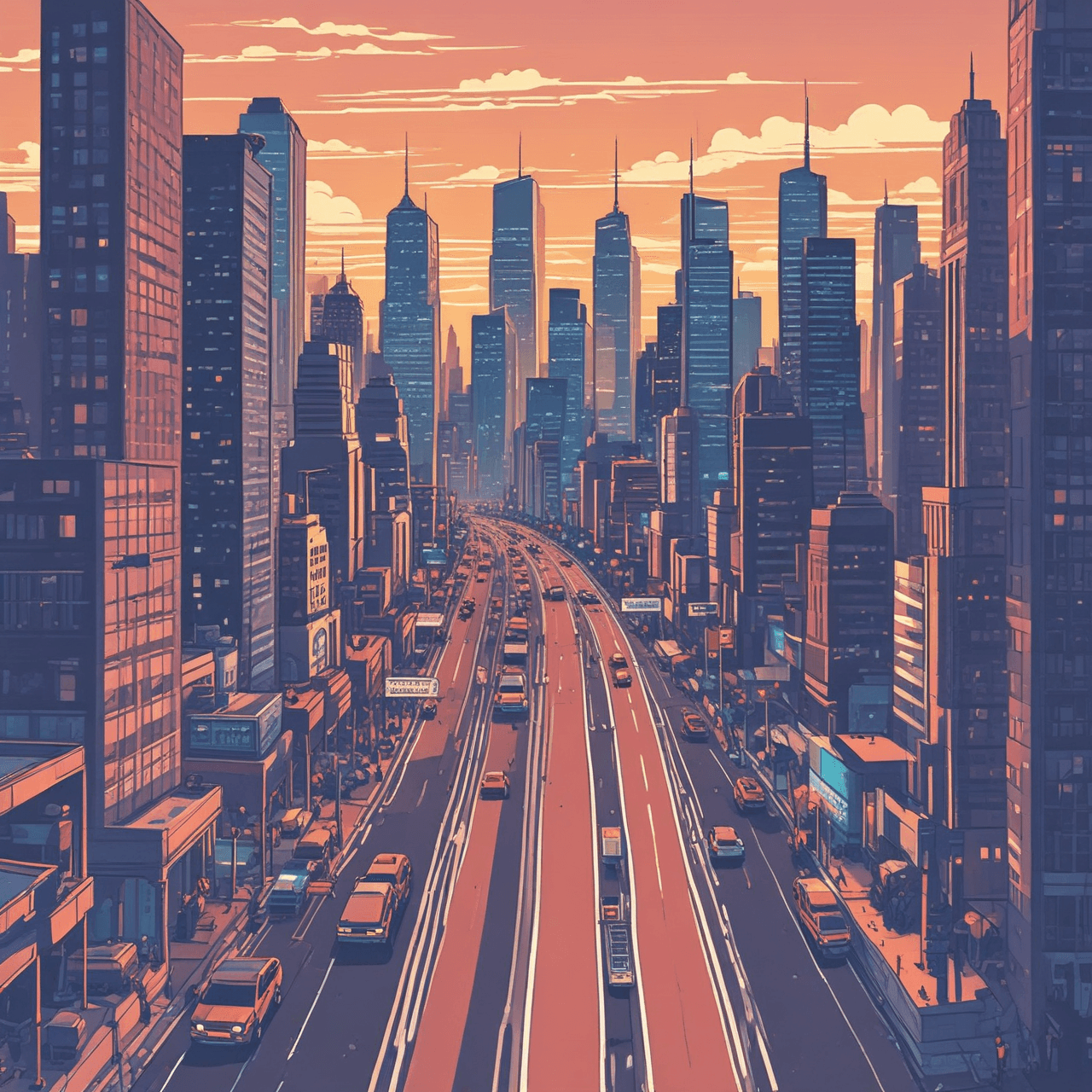 Biz Tycoon Race game banner