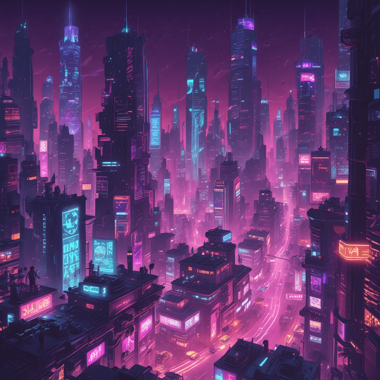 CyberAtom Jetpack game banner