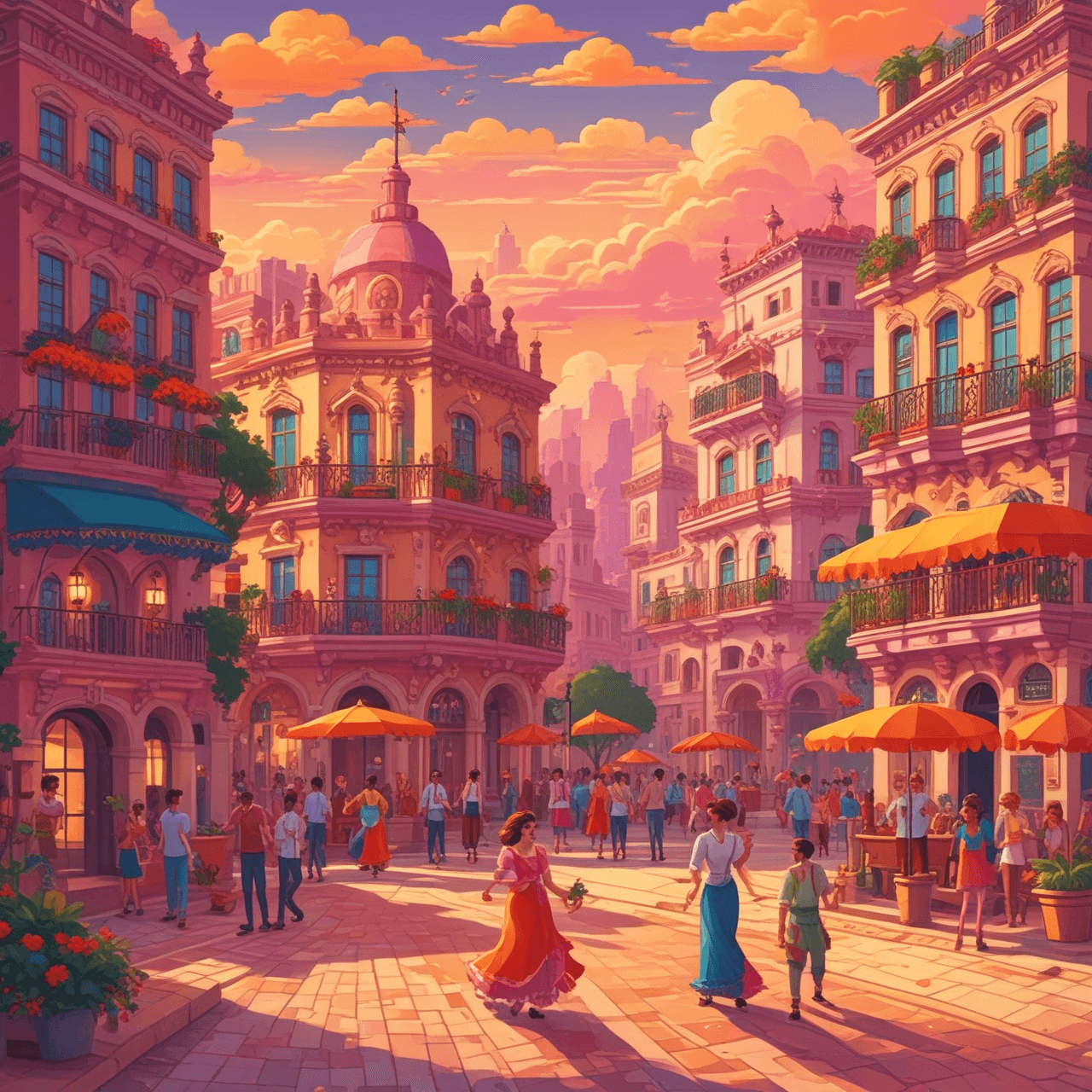 Spanish Verb Adventure game banner