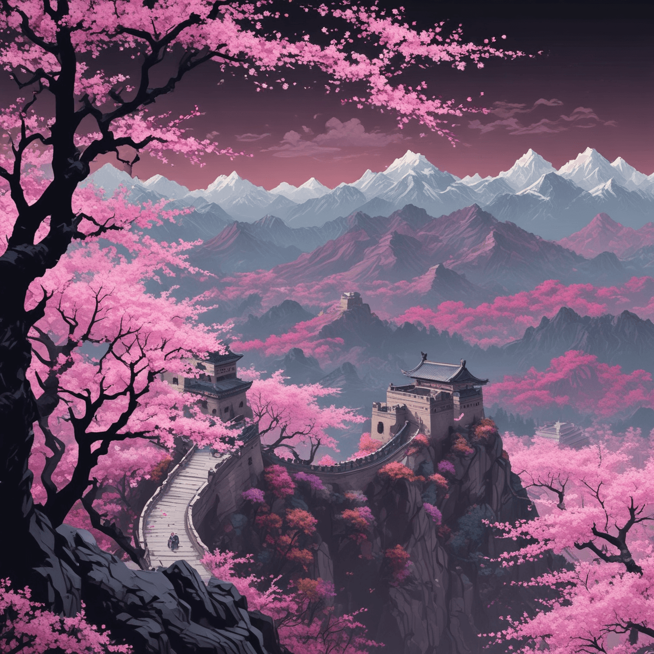 China Track Race game banner