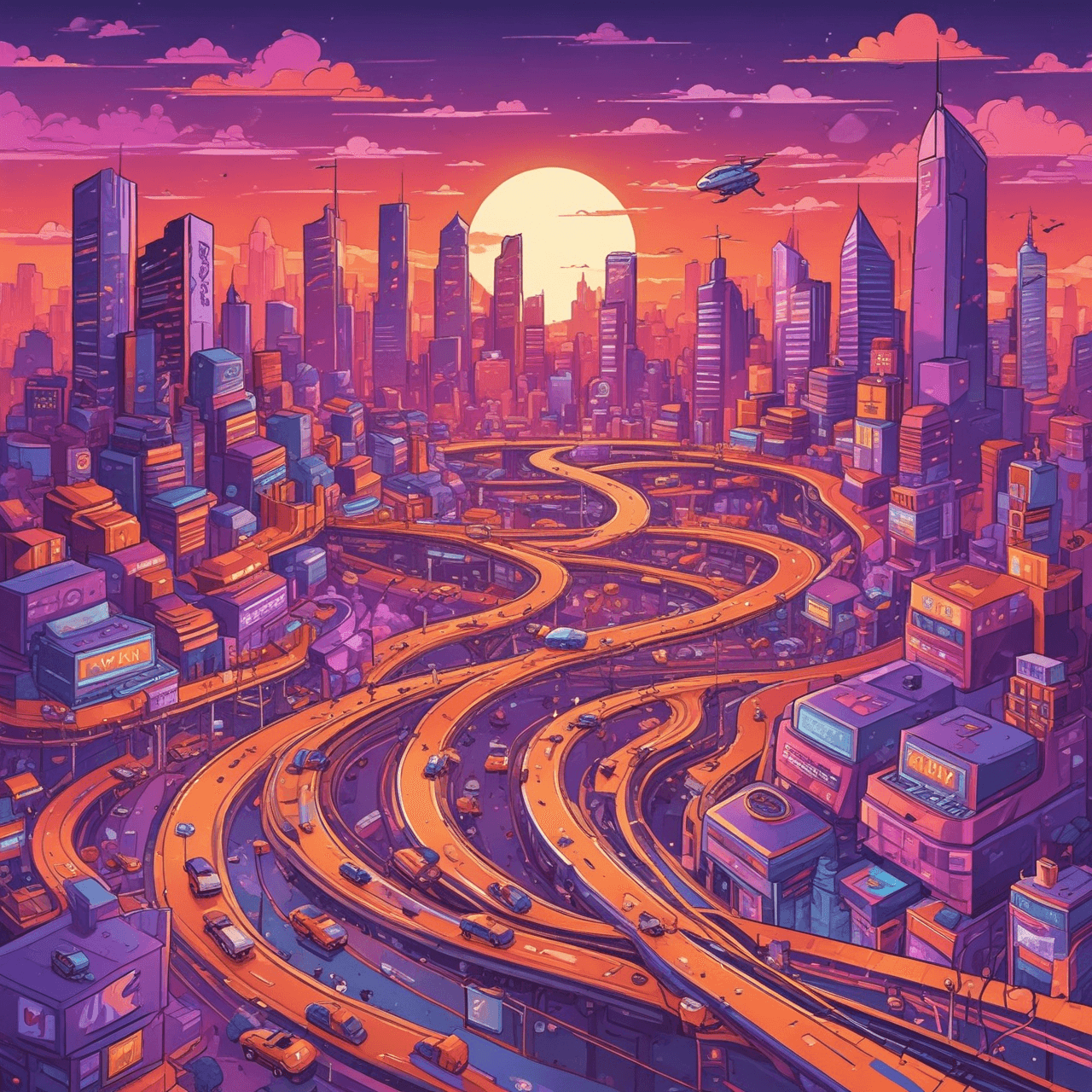 Marketing Mix Race game banner