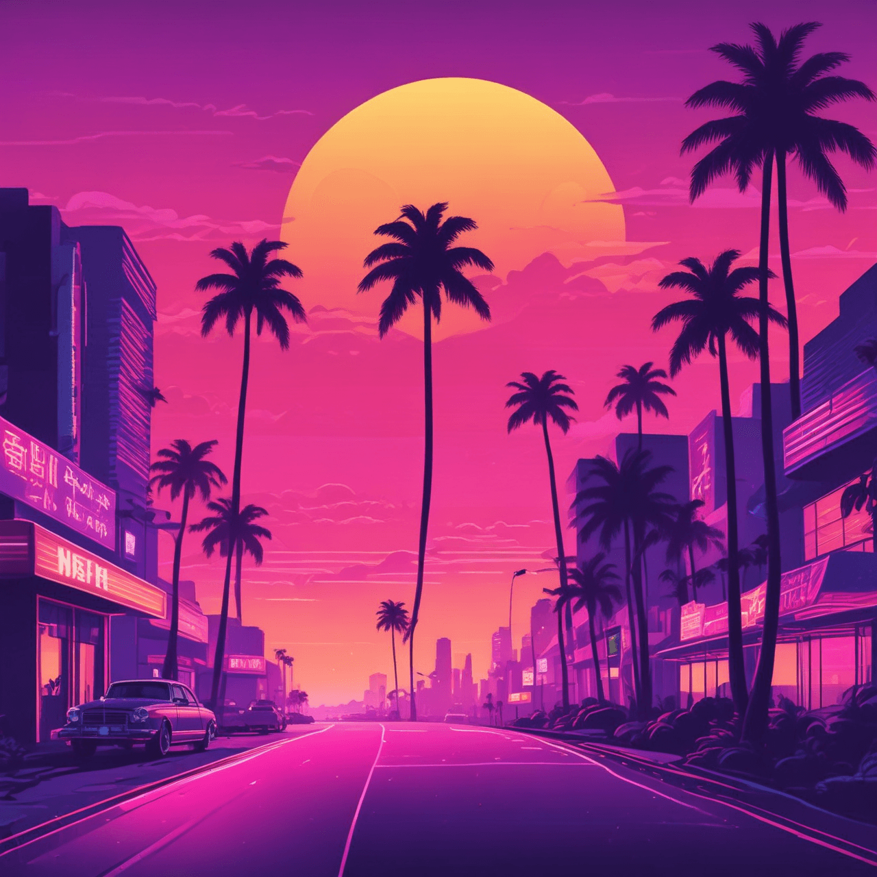 Sunset Boulevard Quiz Quest game banner