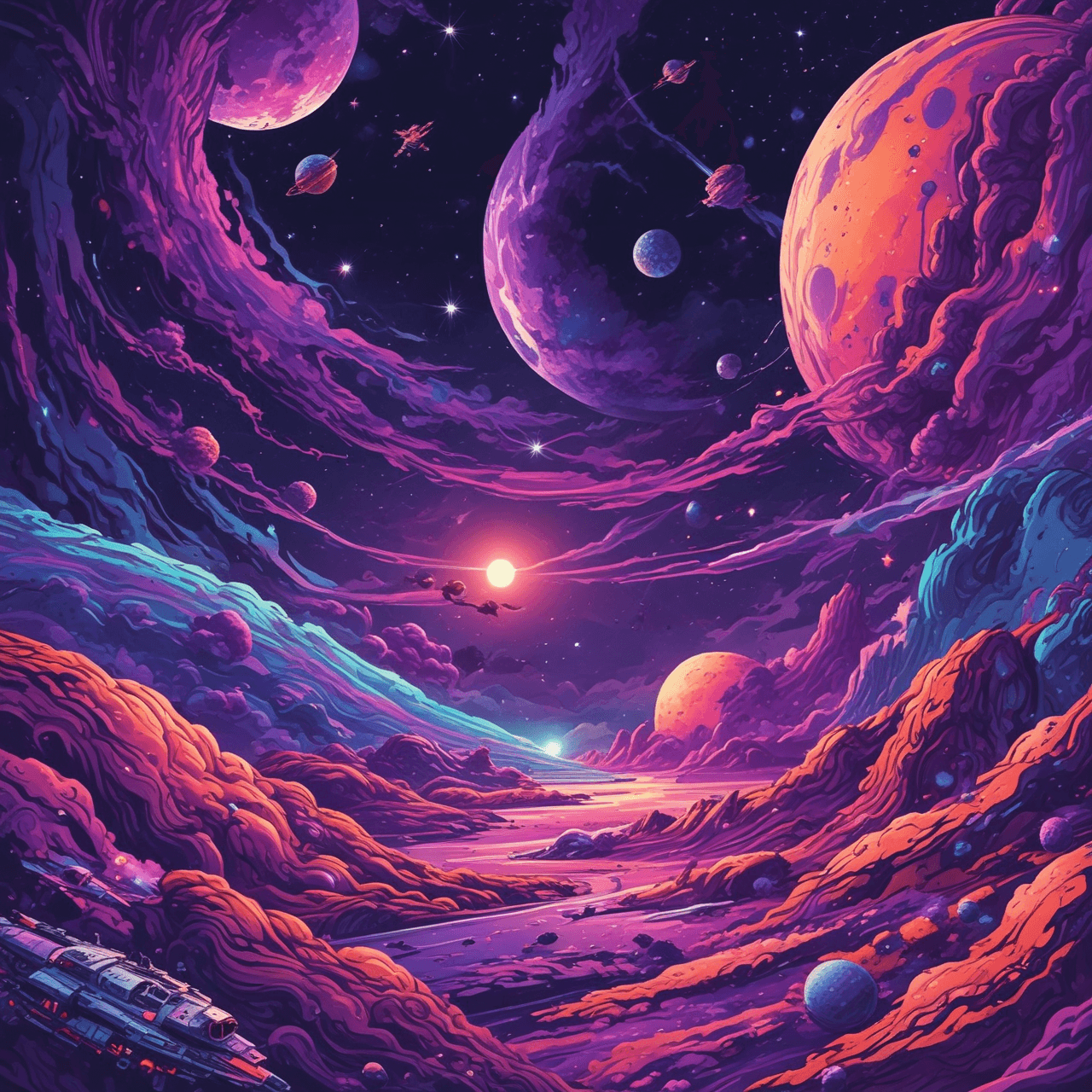 Cosmic Binomials Challenge game banner