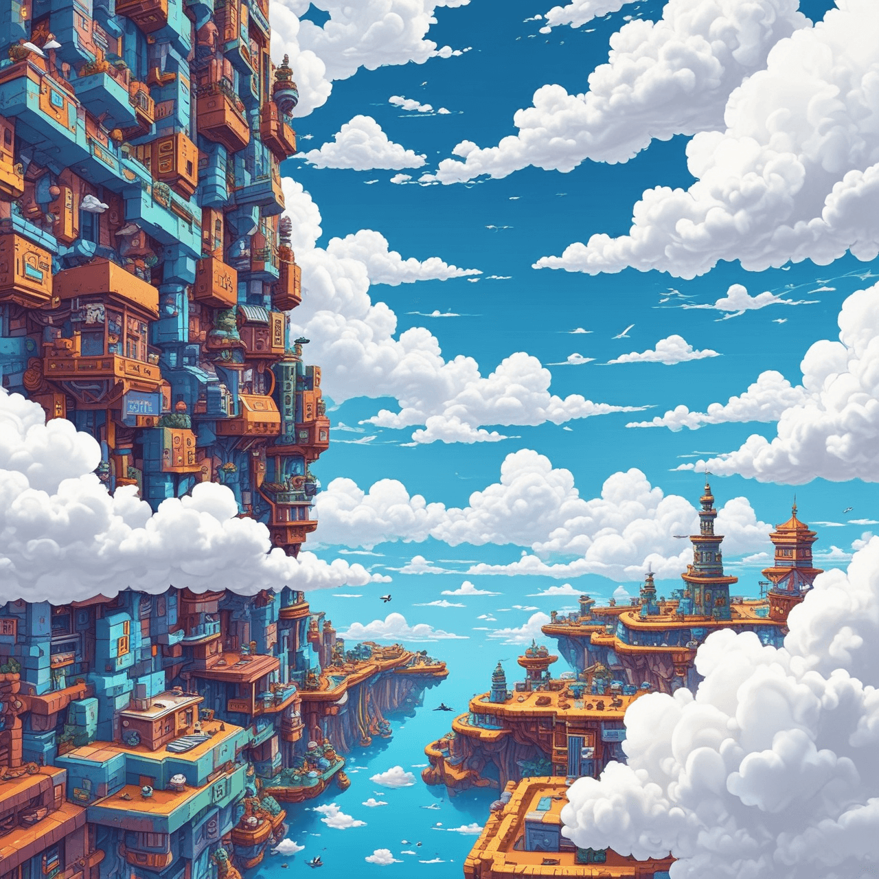 Algebraic Cloud Bridge game banner