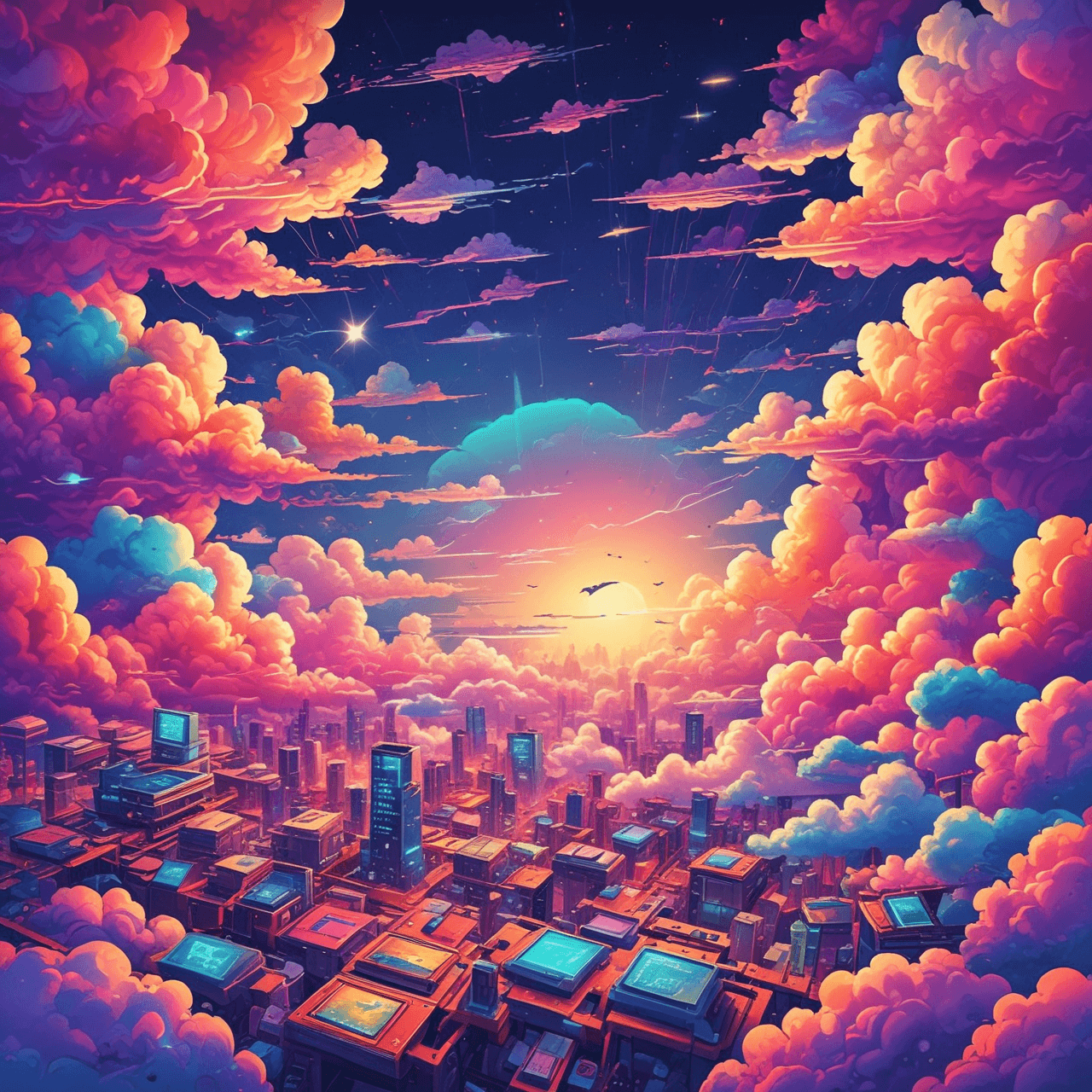 Data Cloud Bridge game banner