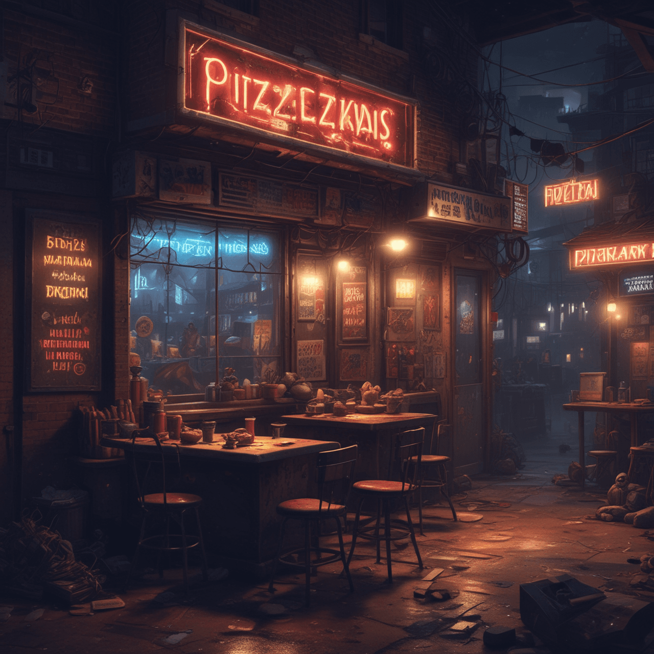 Jetpack Pizza Horror game banner