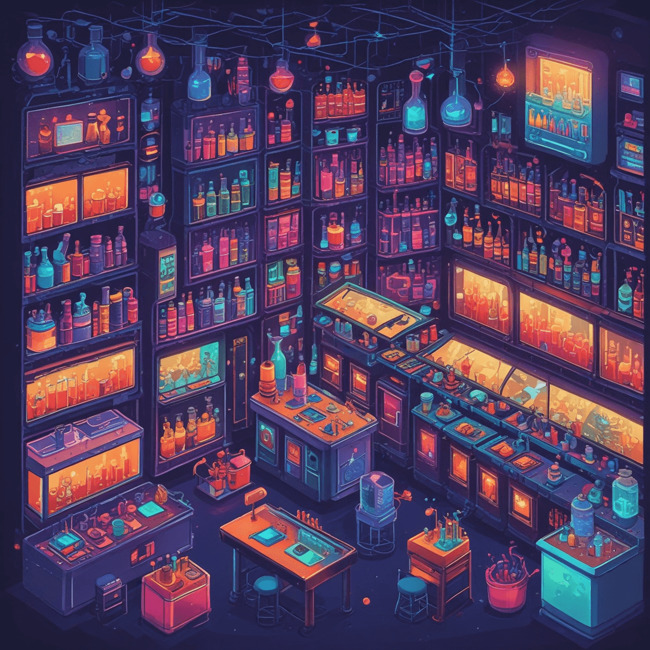 Jetpack Chemistry Adventure game banner