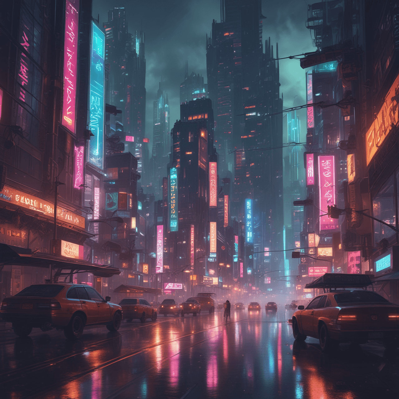 Cyberpunk French Book Quiz game banner