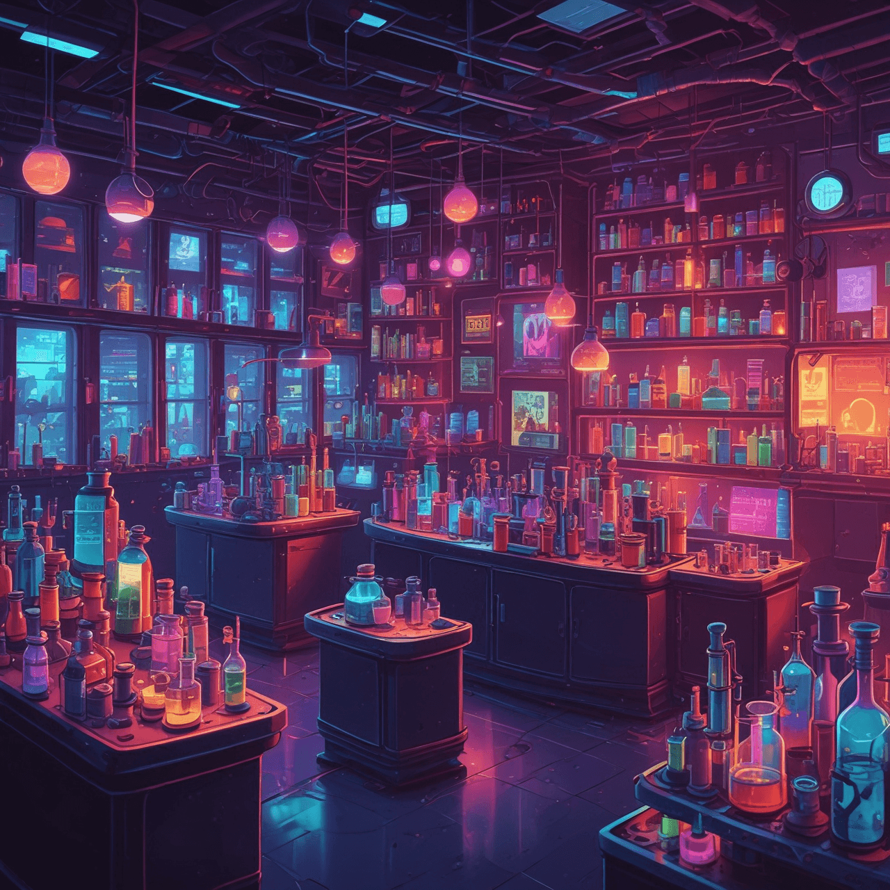 Jetpack Chemistry Adventure game banner