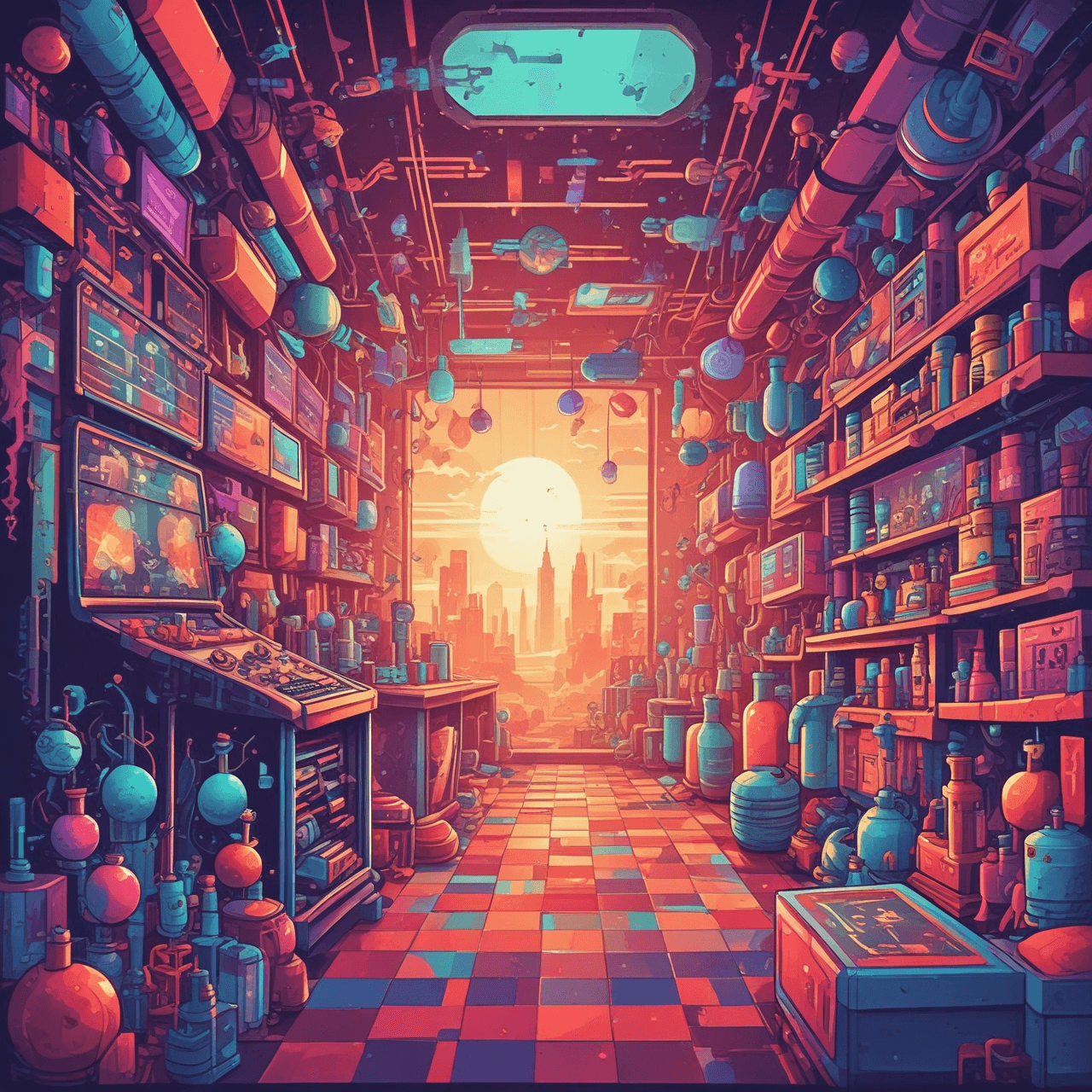 Science Lab Run game banner