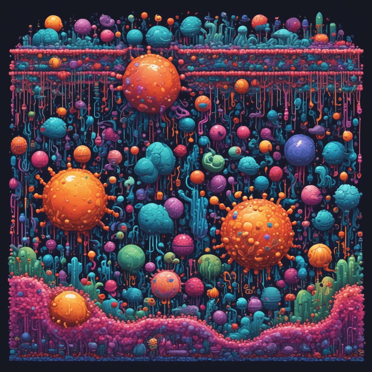 Membrane Runner Quiz game banner