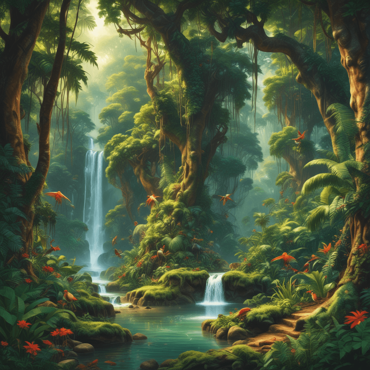 Rainforest Quiz Adventure game banner