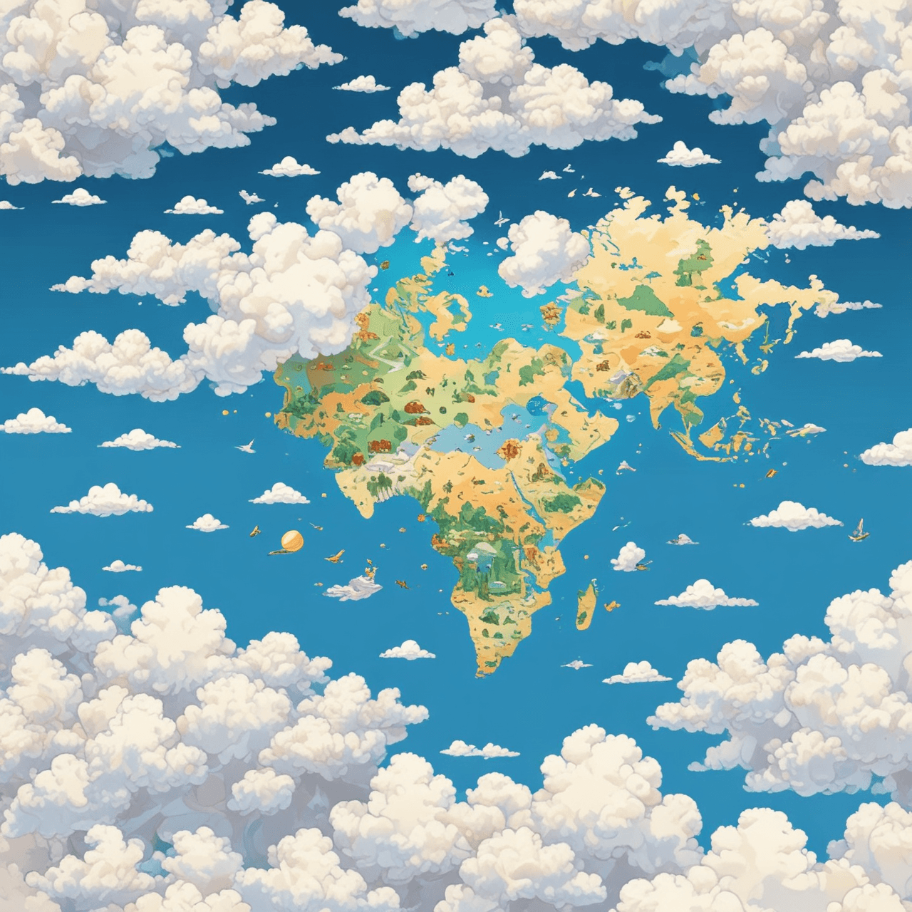 Human Geo Cloud Climb game banner