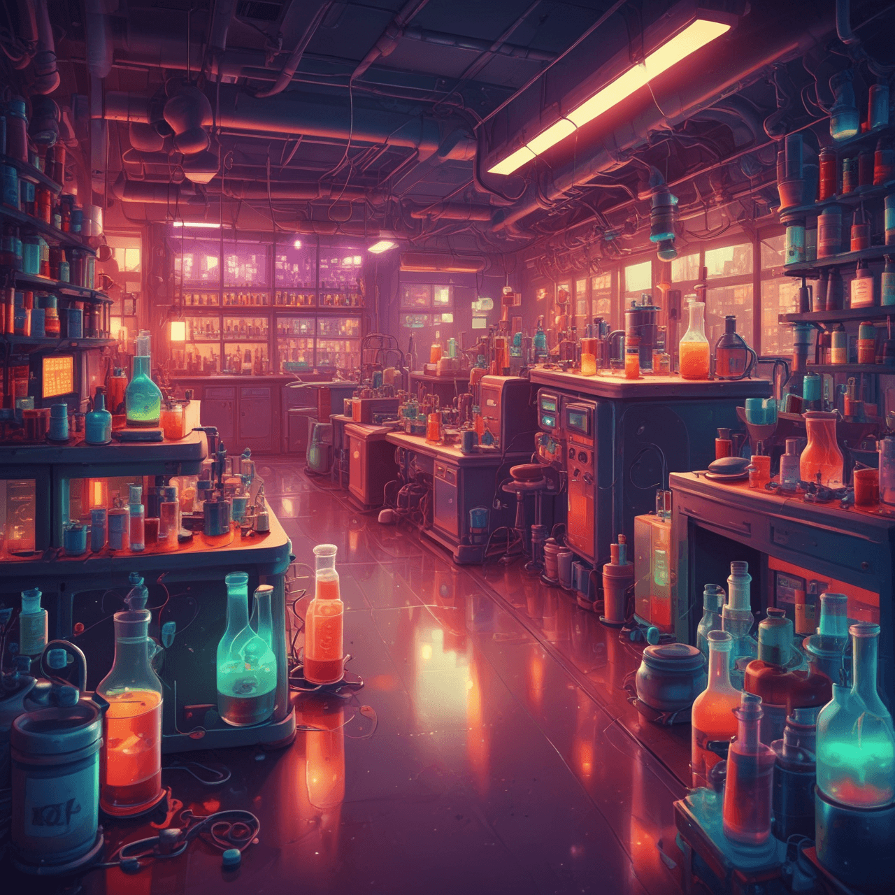 Chemical Reaction Race game banner