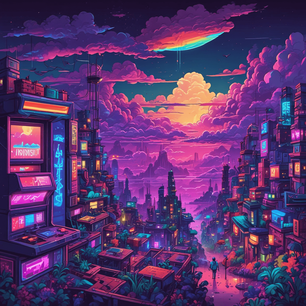 Olympus Neonbrug game banner