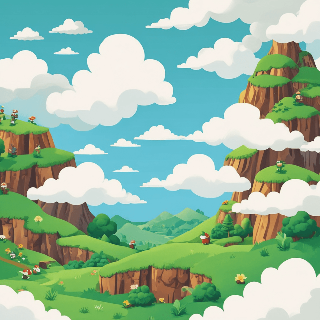 Mario History Jump game banner