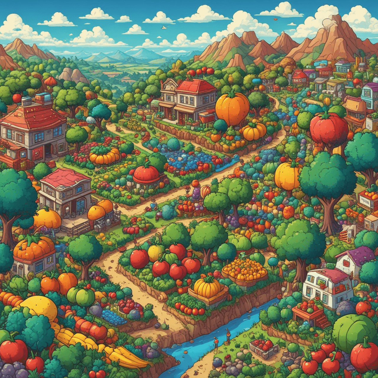 Healthy Food Run game banner