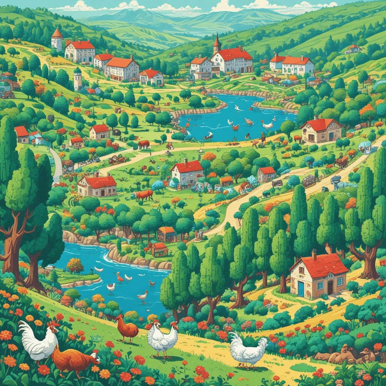 French Wildlife Race game banner