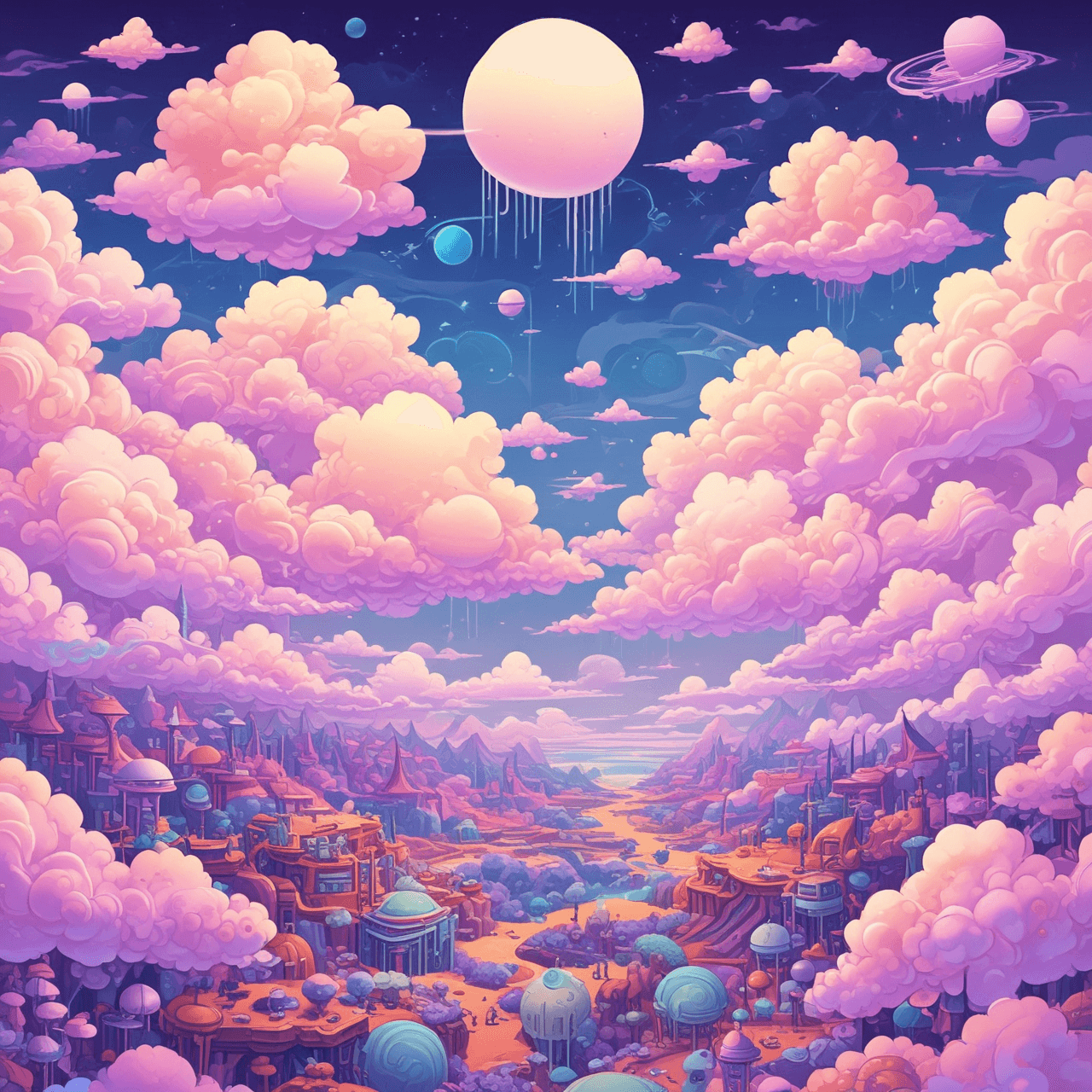 Atomic Cloud Bridge game banner