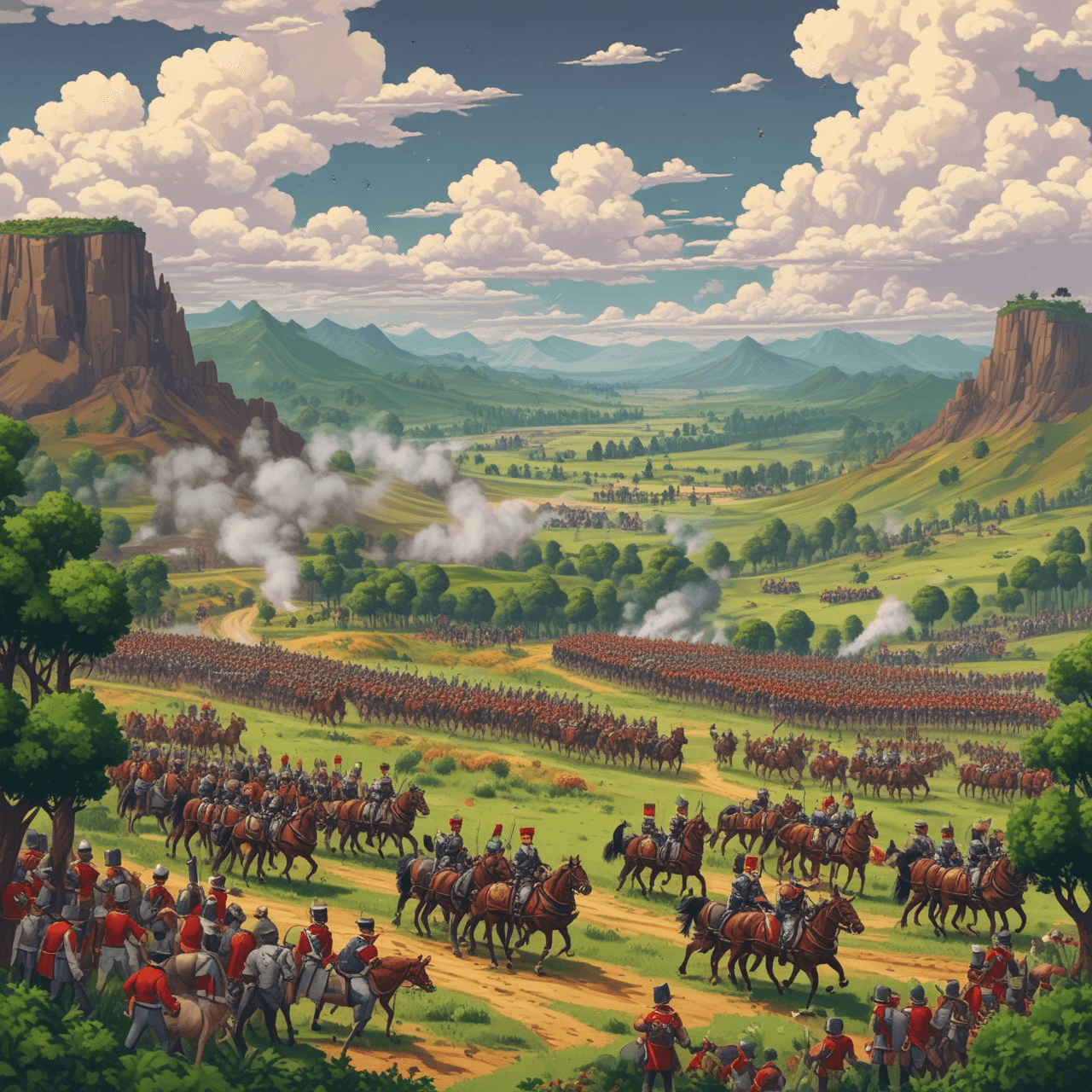 Napoleonic Conquest Race game banner