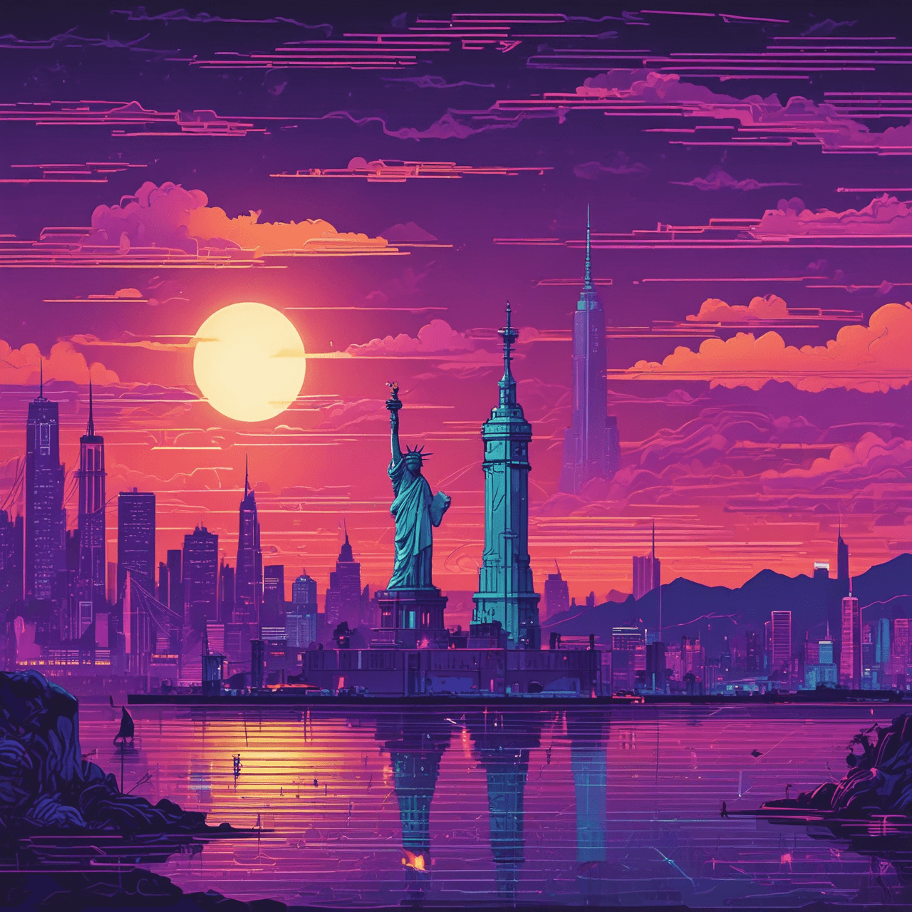 USA Jetpack Trivia Dash game banner