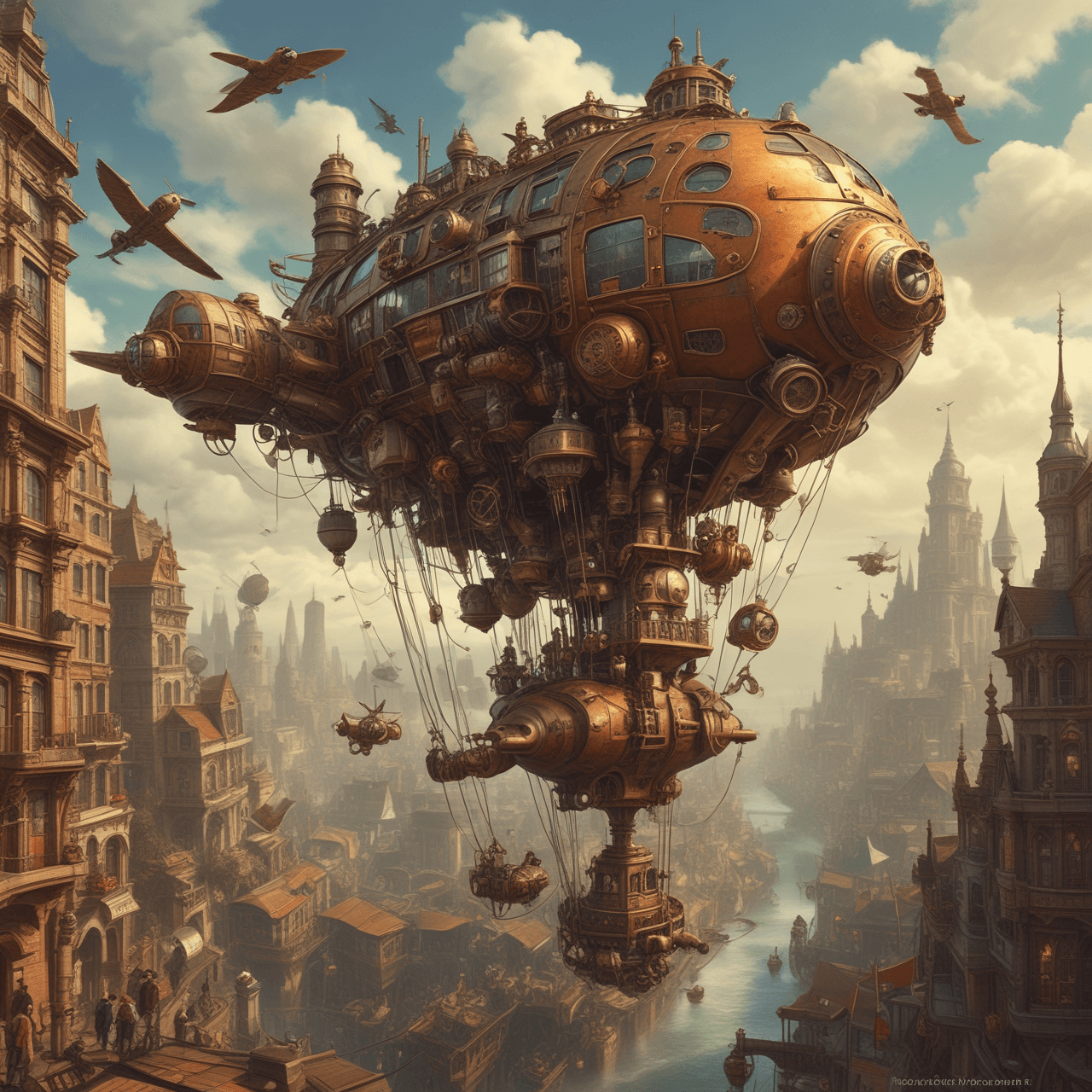 Steampunk Quiz Abenteuer game banner