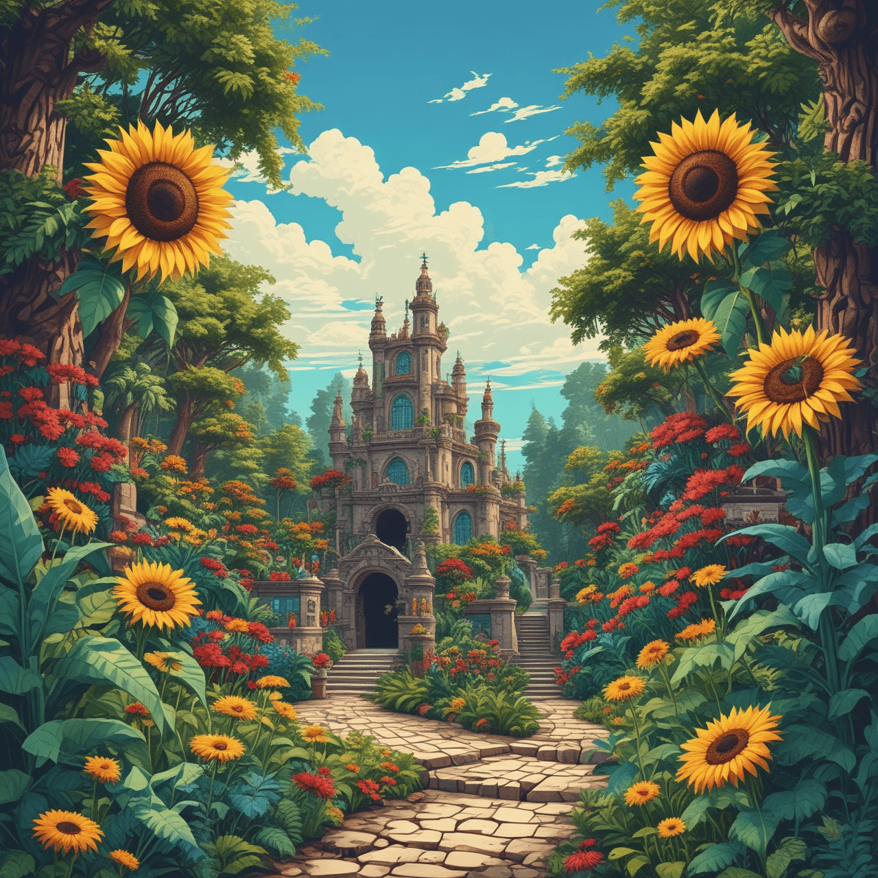 Botanical Dash: Plant Anatomy Quiz game banner