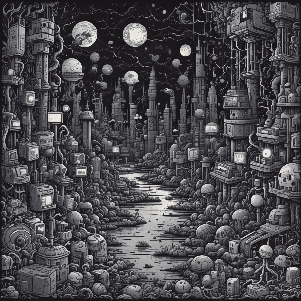 Cellular Chaos: Proto-Punk Run game banner