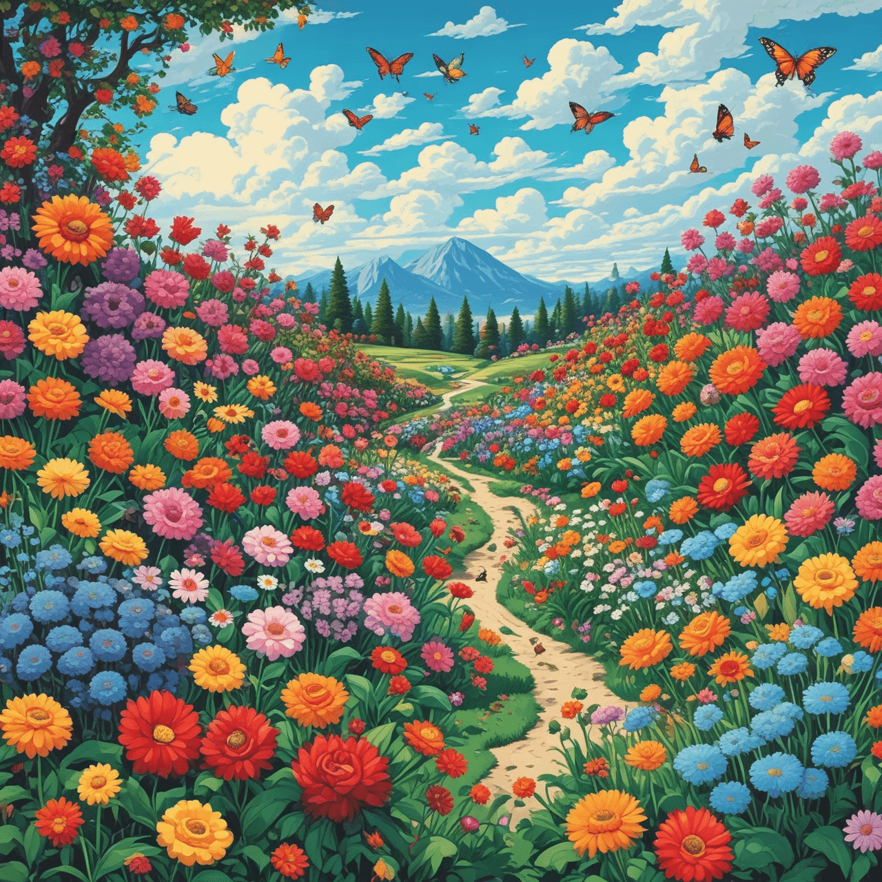 Jetpack Flower Adventure game banner