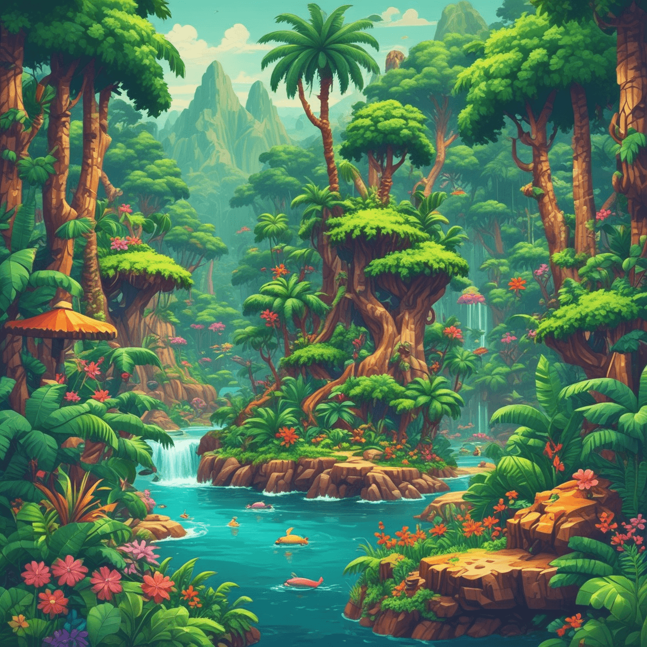 Salto da Biodiversidade game banner