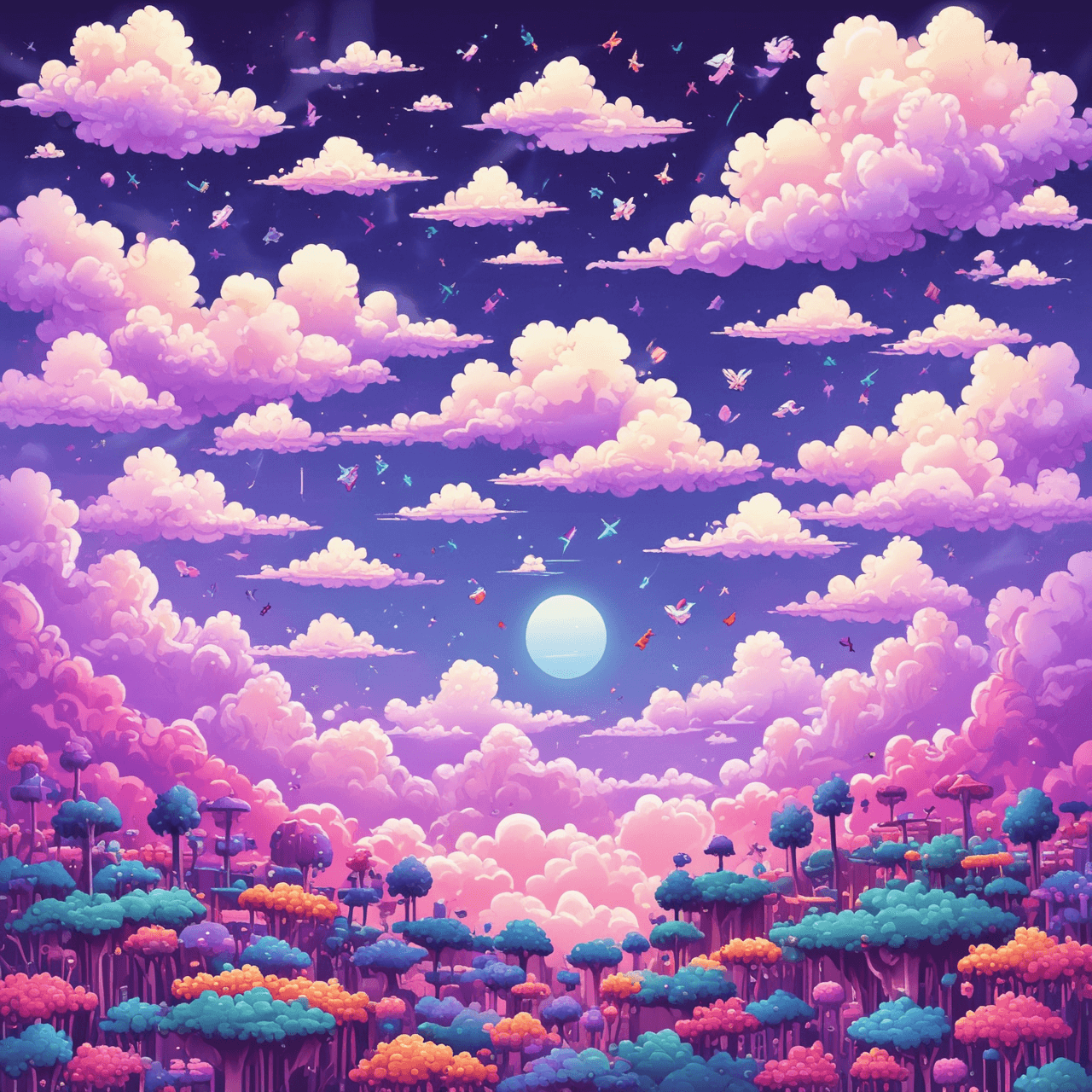 Most Mnożenia w Chmurach game banner