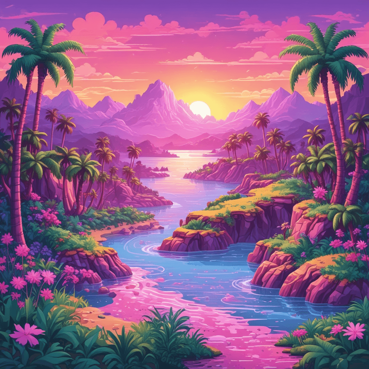 River Flow Race game banner