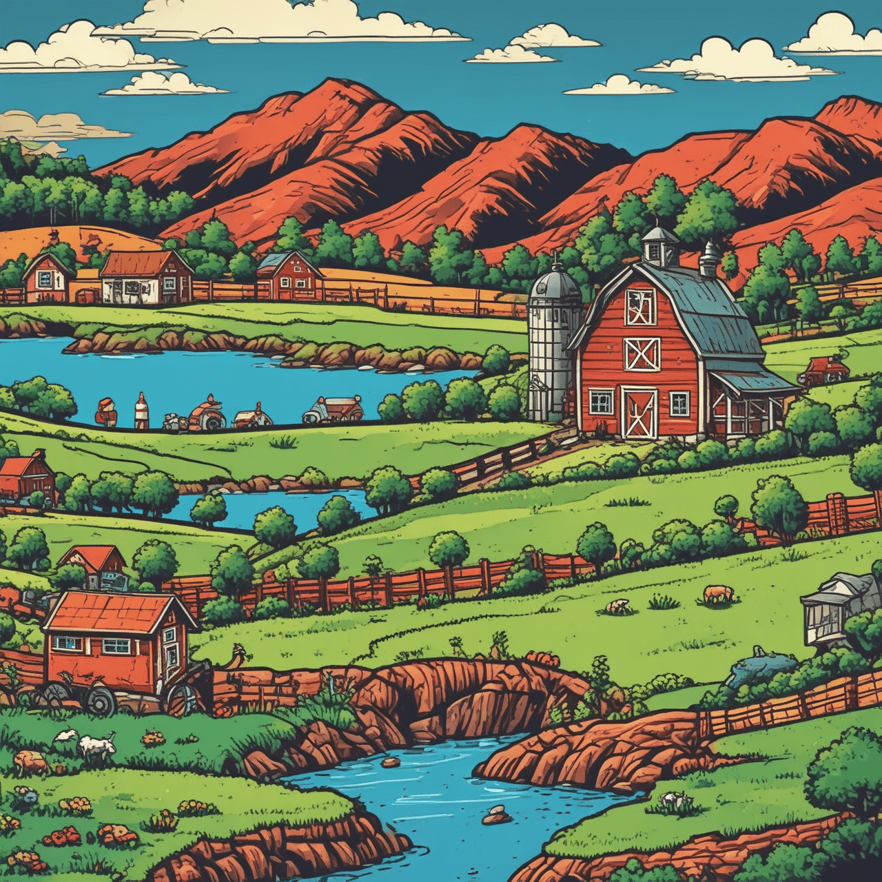 Syllable Farm Race game banner