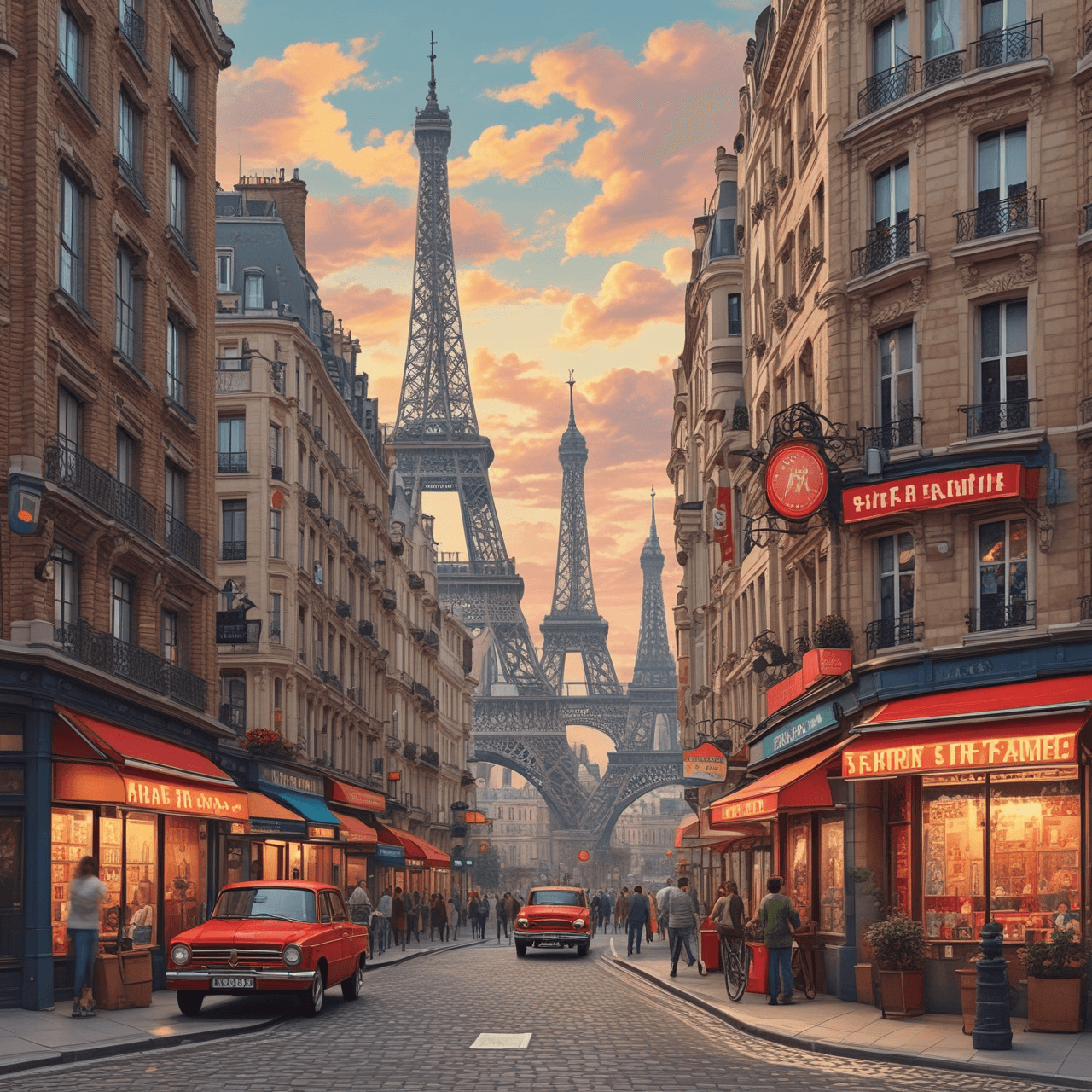 Franse Woordjes Run game banner