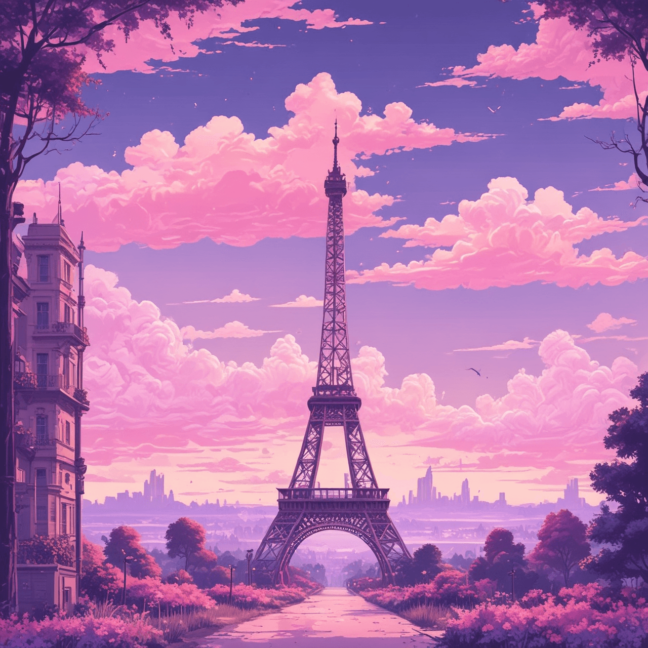 French Verb Skywalk game banner