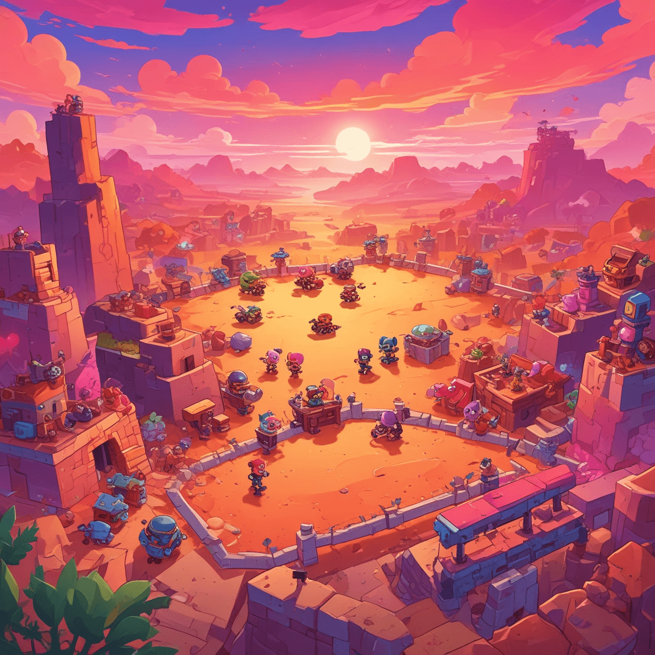 Brawl Stars Cloud Bridge game banner