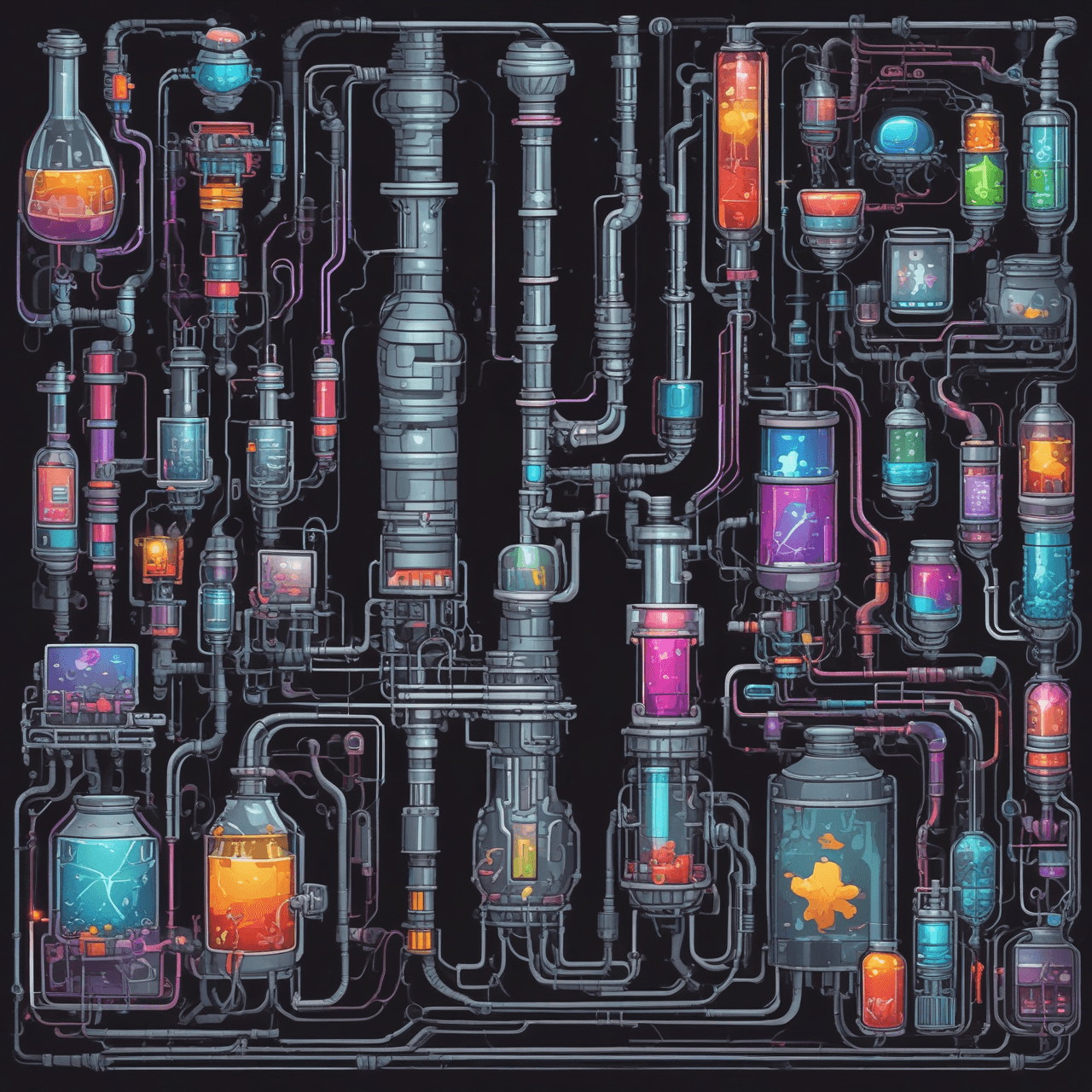 Jetpack Quiz Chimique game banner