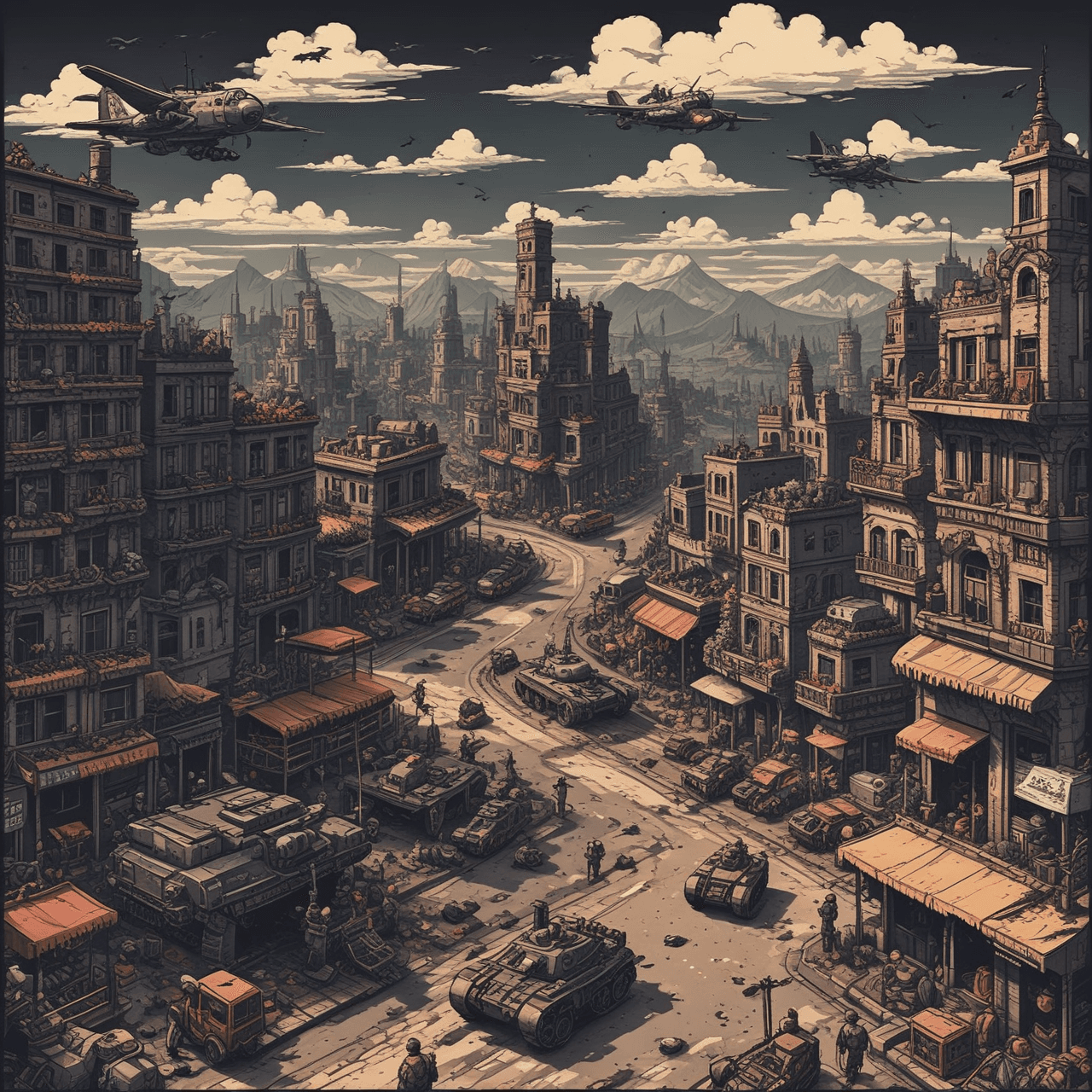 سباق الحرب العالمية الثانية game banner