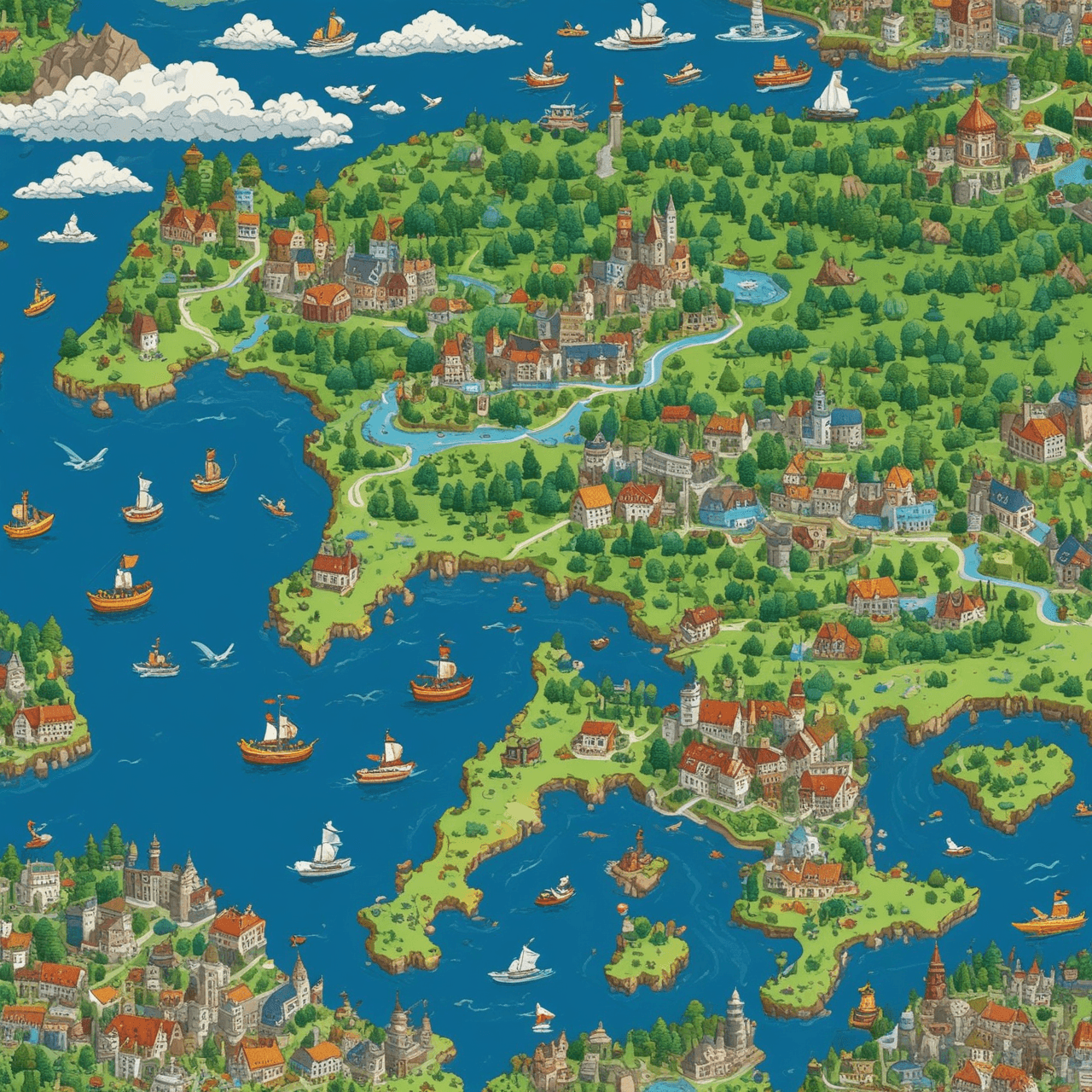 Euro-Explorer Race game banner