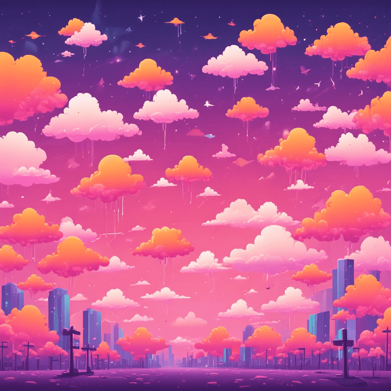 Multiplication Cloud Hop game banner