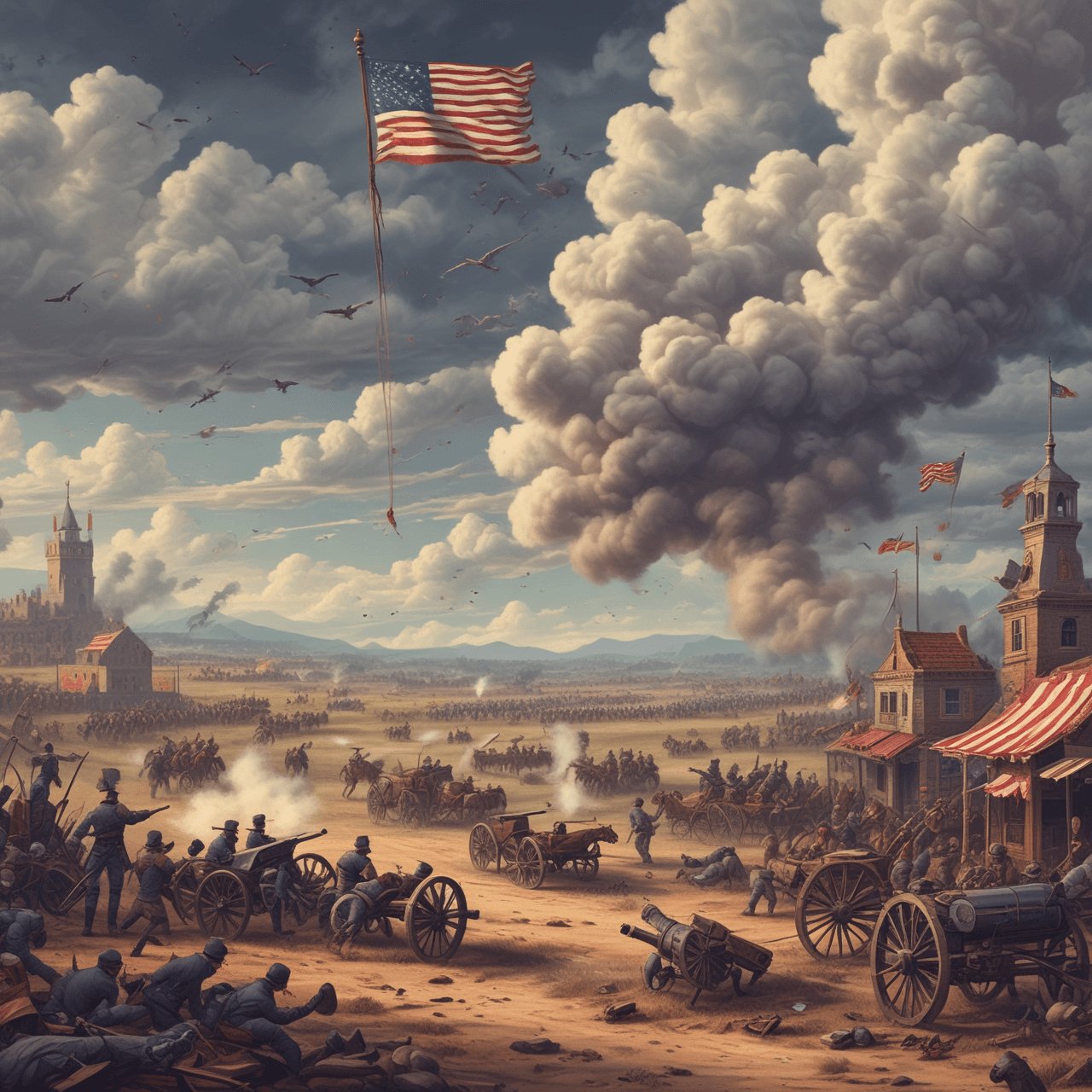 Civil War Dash game banner