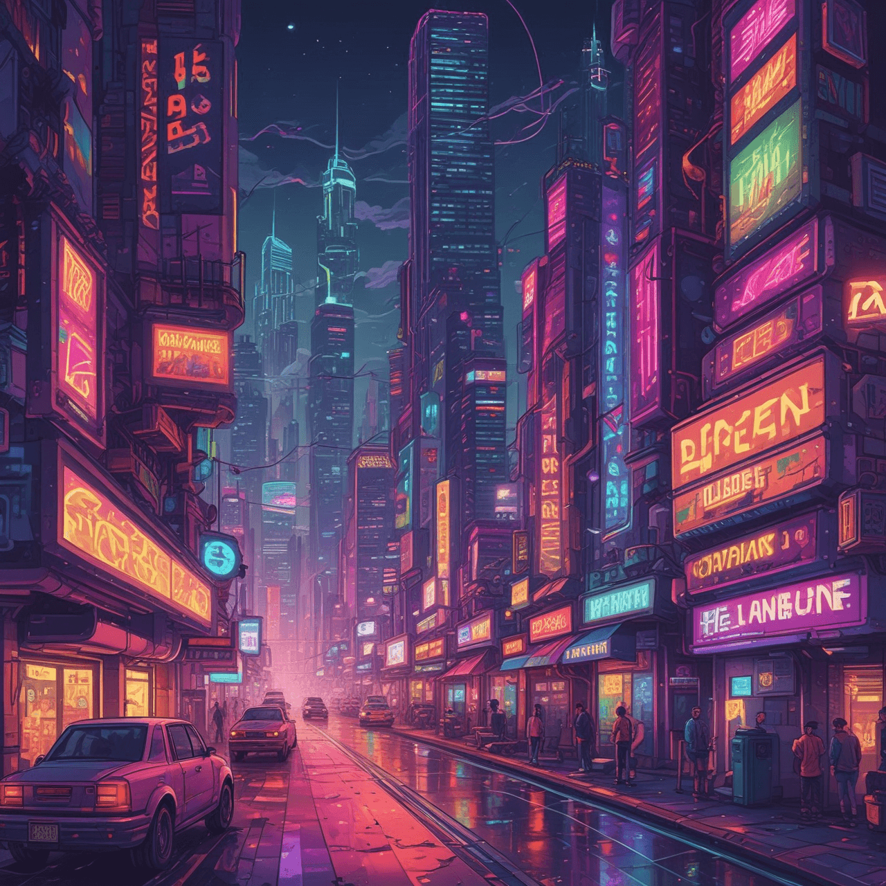 Carrera de Arte Pixelado game banner