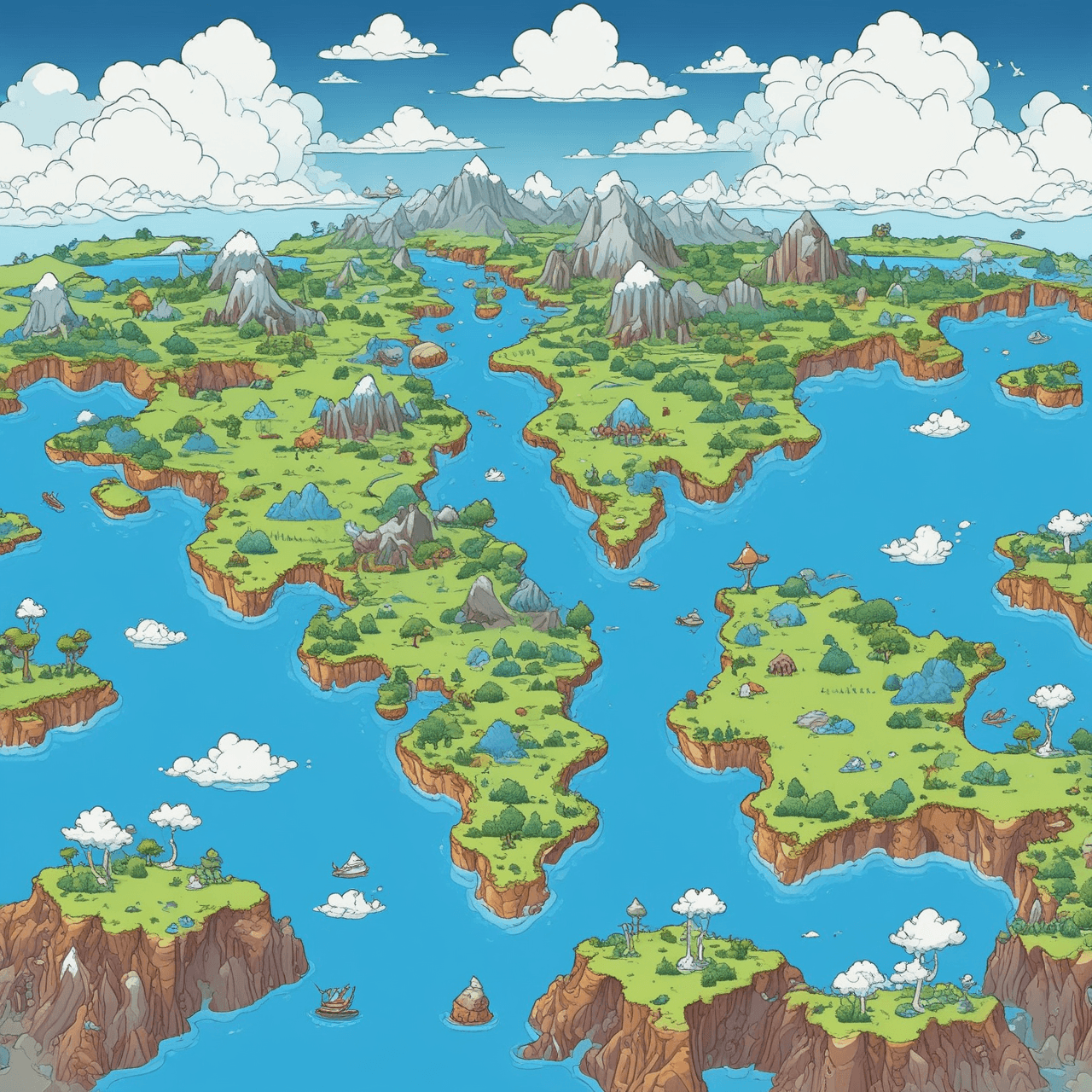 Geo Cloud Hop game banner